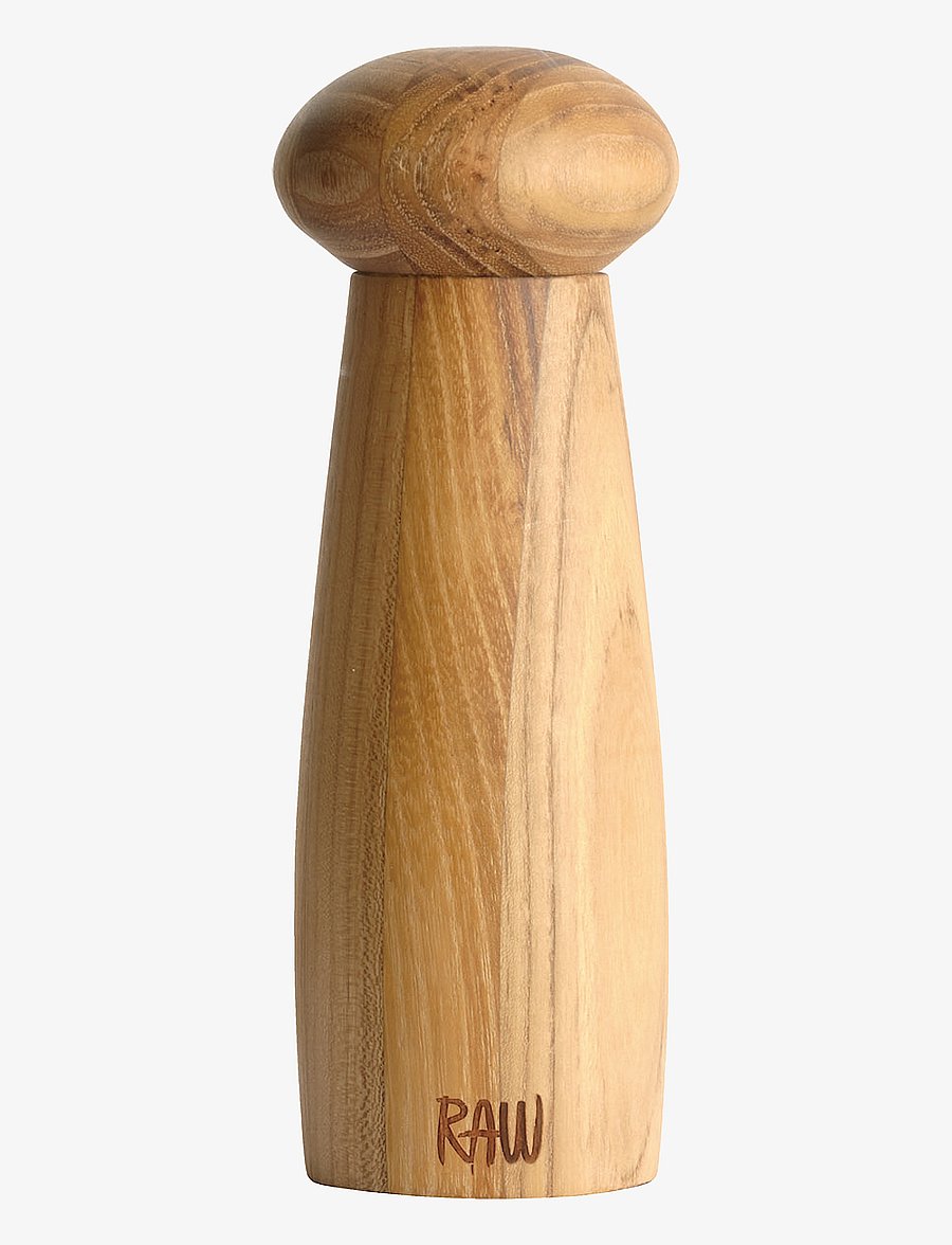 Aida - RAW teak ceramic Salt grinder - gewürzmühlen - teak - 0