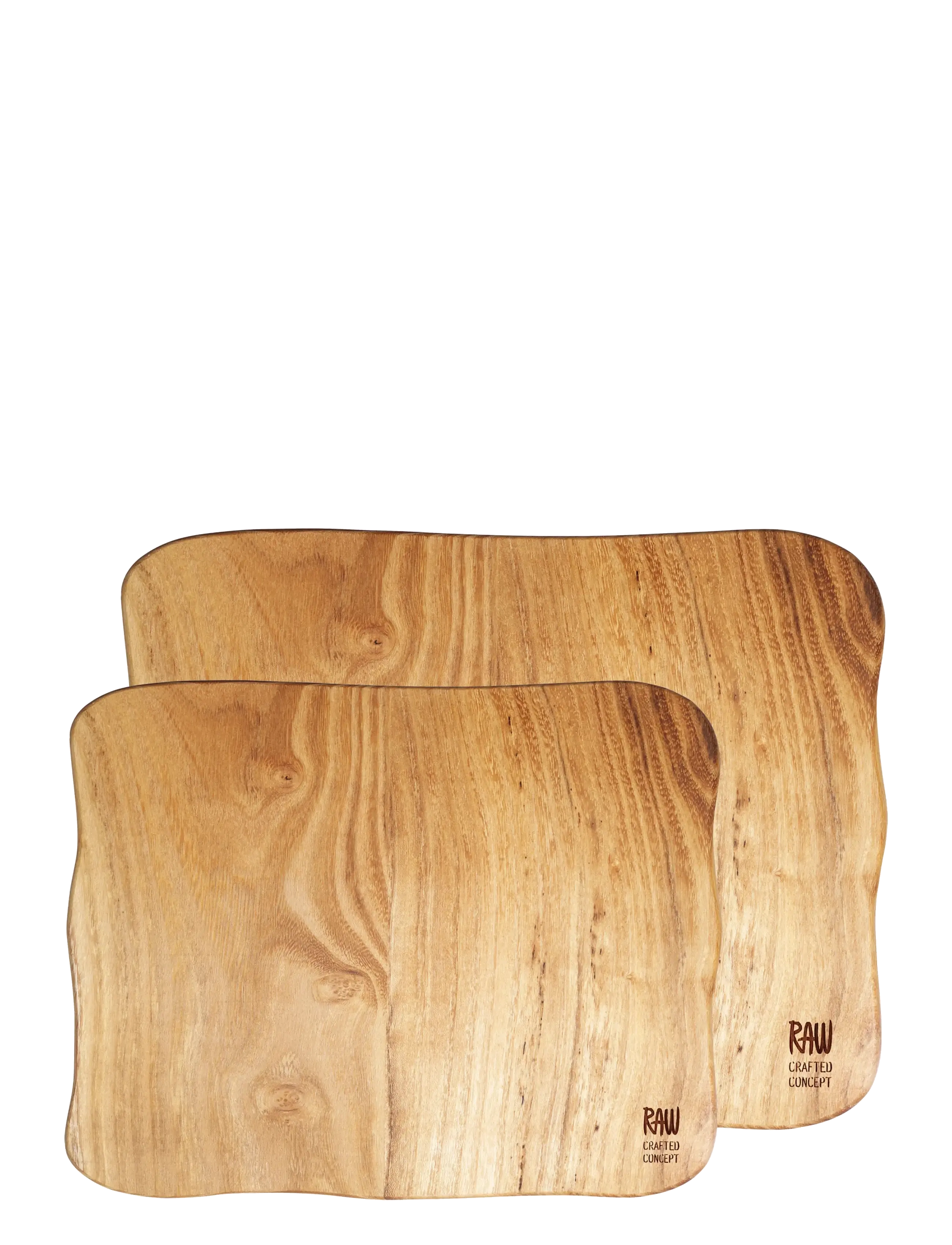Aida | Raw Teak - Cuttingboard Set 2 Pcs | ONE SIZE
