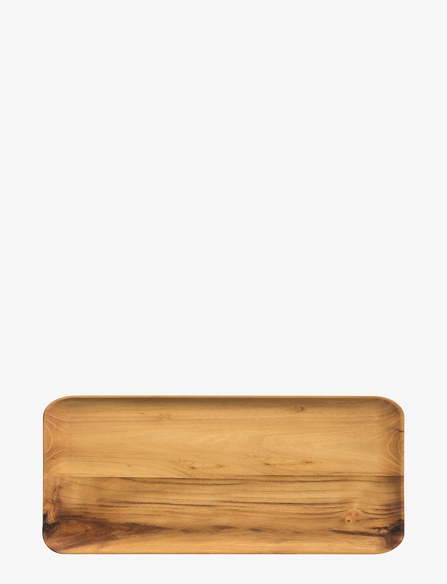 Aida - RAW Teak Wood - rectangular Plate - die niedrigsten preise - nature - 0