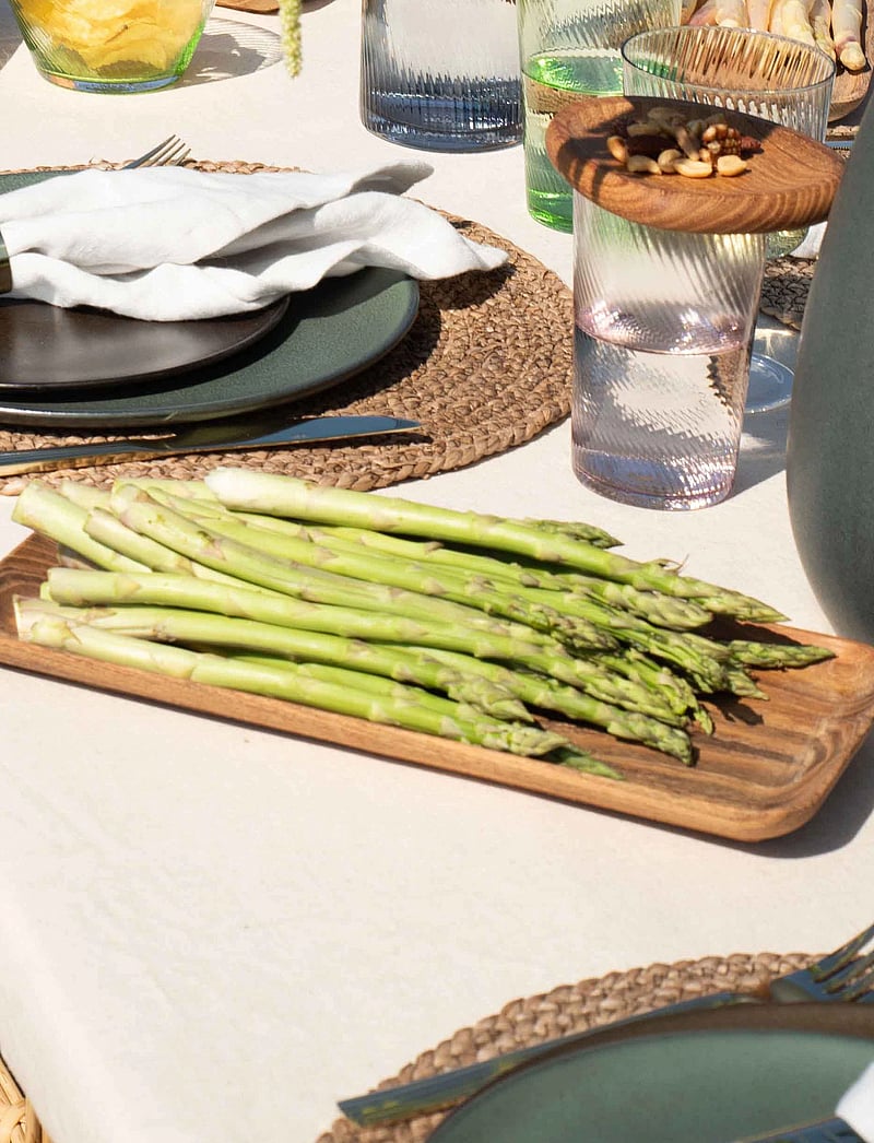 Aida - RAW Teak Wood - rectangular Plate - die niedrigsten preise - nature - 2