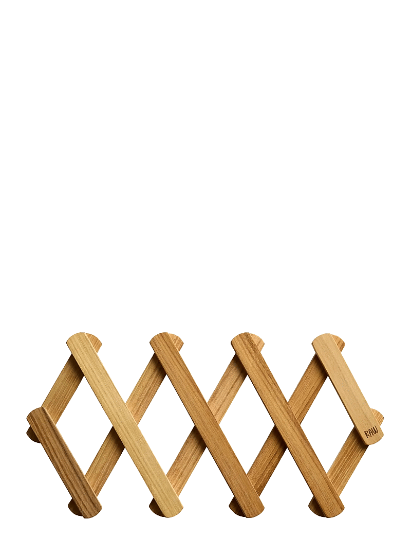 Aida - RAW Teak Adjustable Trivet - 60 cm - topfuntersetzer - teak wood - 1