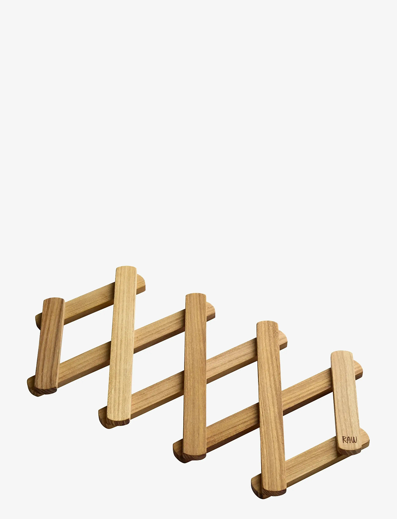 Aida - RAW Teak Adjustable Trivet - 60 cm - topfuntersetzer - teak wood - 2