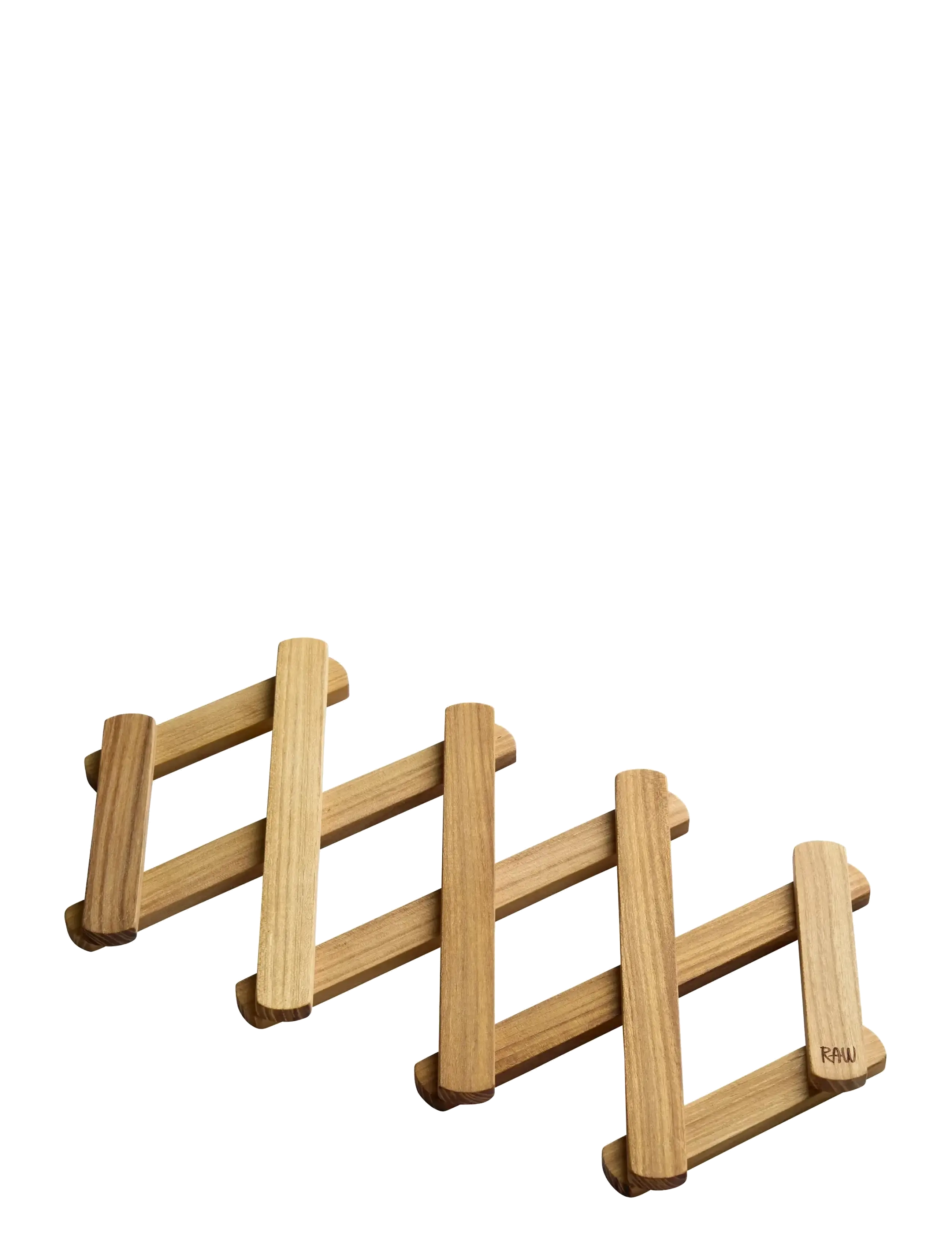 Aida - RAW Teak Adjustable Trivet - 60 cm - pot coasters - teak wood - 2