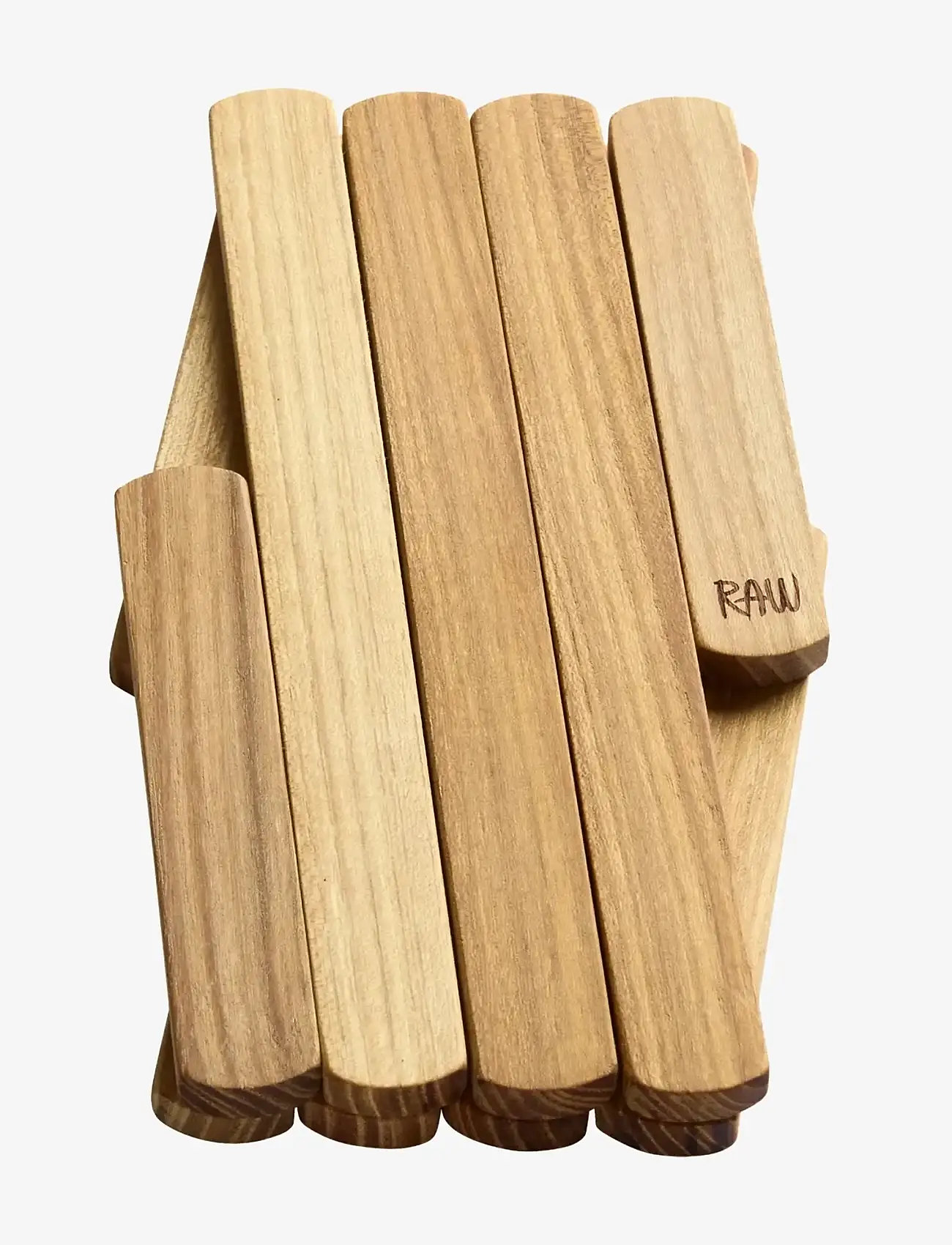 Aida - RAW Teak Adjustable Trivet - 60 cm - topfuntersetzer - teak wood - 3