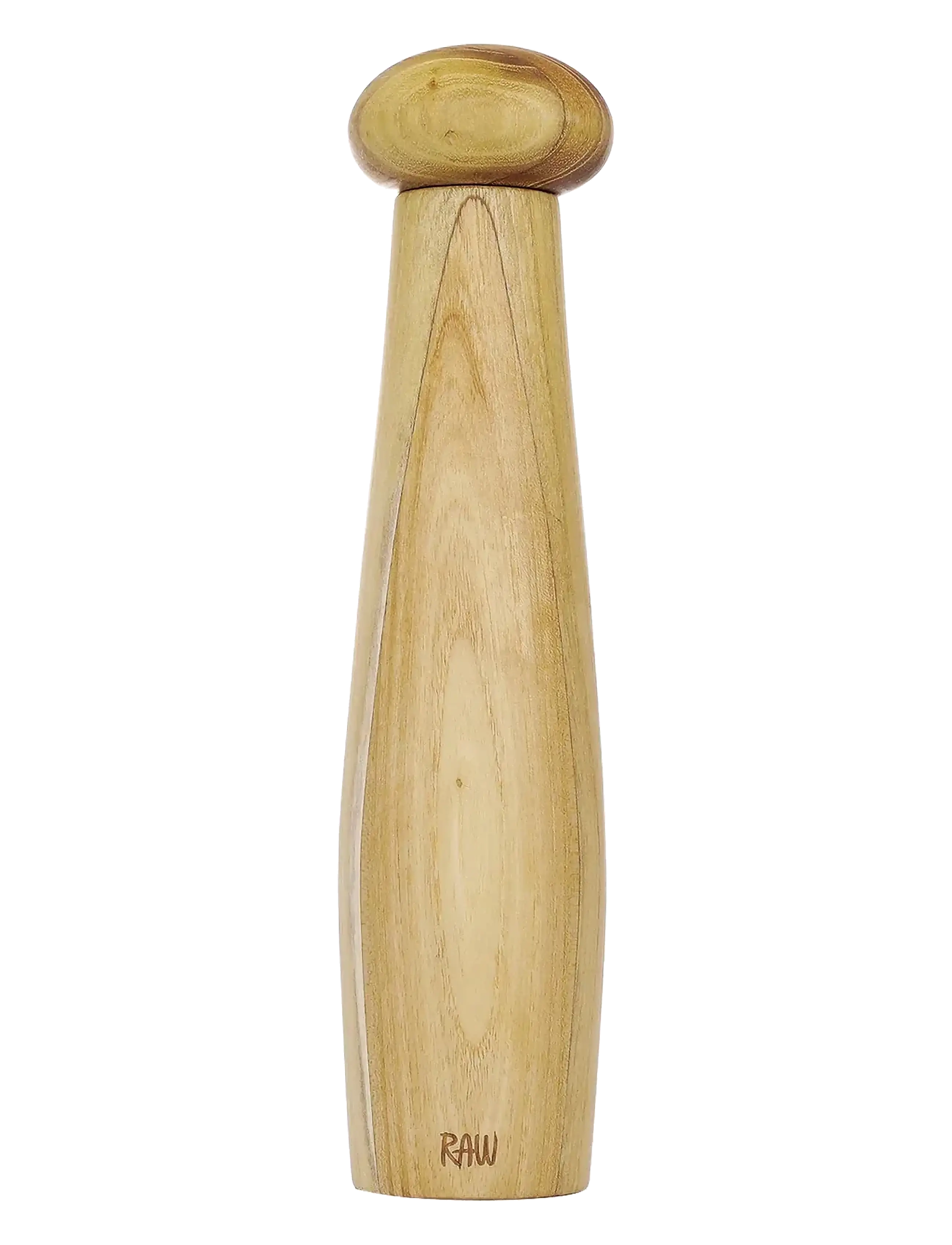 AIDA Raw Teak Ceramic Pepper Grinder Tall H27.5xD6.5Cm. 1 Pcs. Beige - H:27.5CM - Unisex