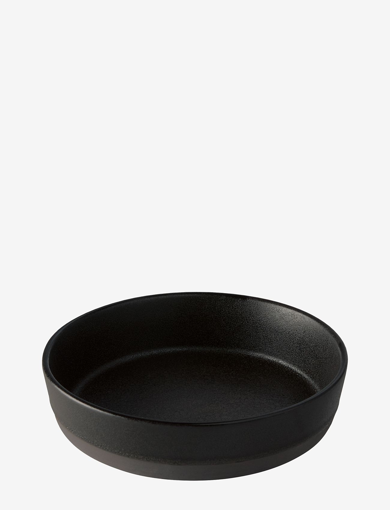 Aida - RAW Titanium Black - suppe tallerken  1 stk d19,4 x h4,5 cm - lowest prices - black - 0