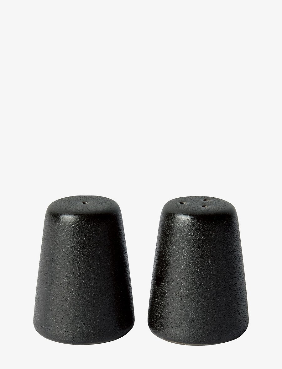 Aida - RAW Titanium Black - salt / peber 1 sæt - salz- & pfefferstreuer - black - 0