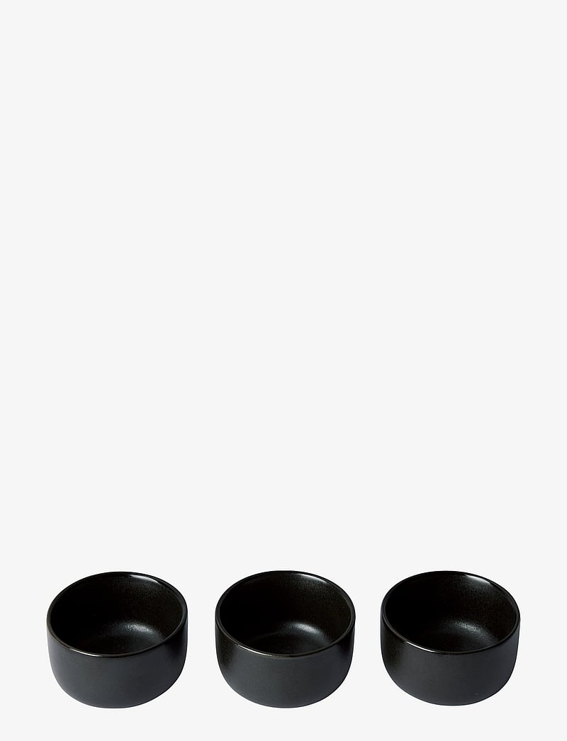 Aida - RAW Titanium Black - 3-pak mini skål d7,5 x h3,8 cm gaveæske - die niedrigsten preise - black - 0