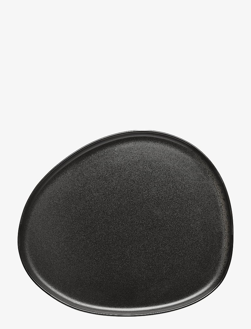Aida - RAW Titanium Black - Organic middags tallerken 1 stk 29x25 cm - die niedrigsten preise - black - 0