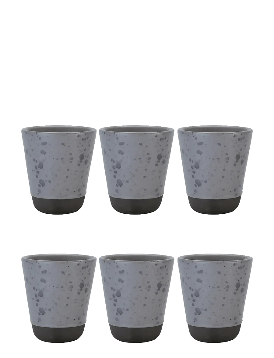 Aida - RAW Double Wall Mug 6-pack - kohvitassid - nordic grey - 1
