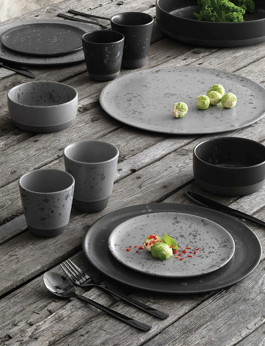 Aida - RAW Double Wall Mug 6-pack - kohvitassid - nordic grey - 2