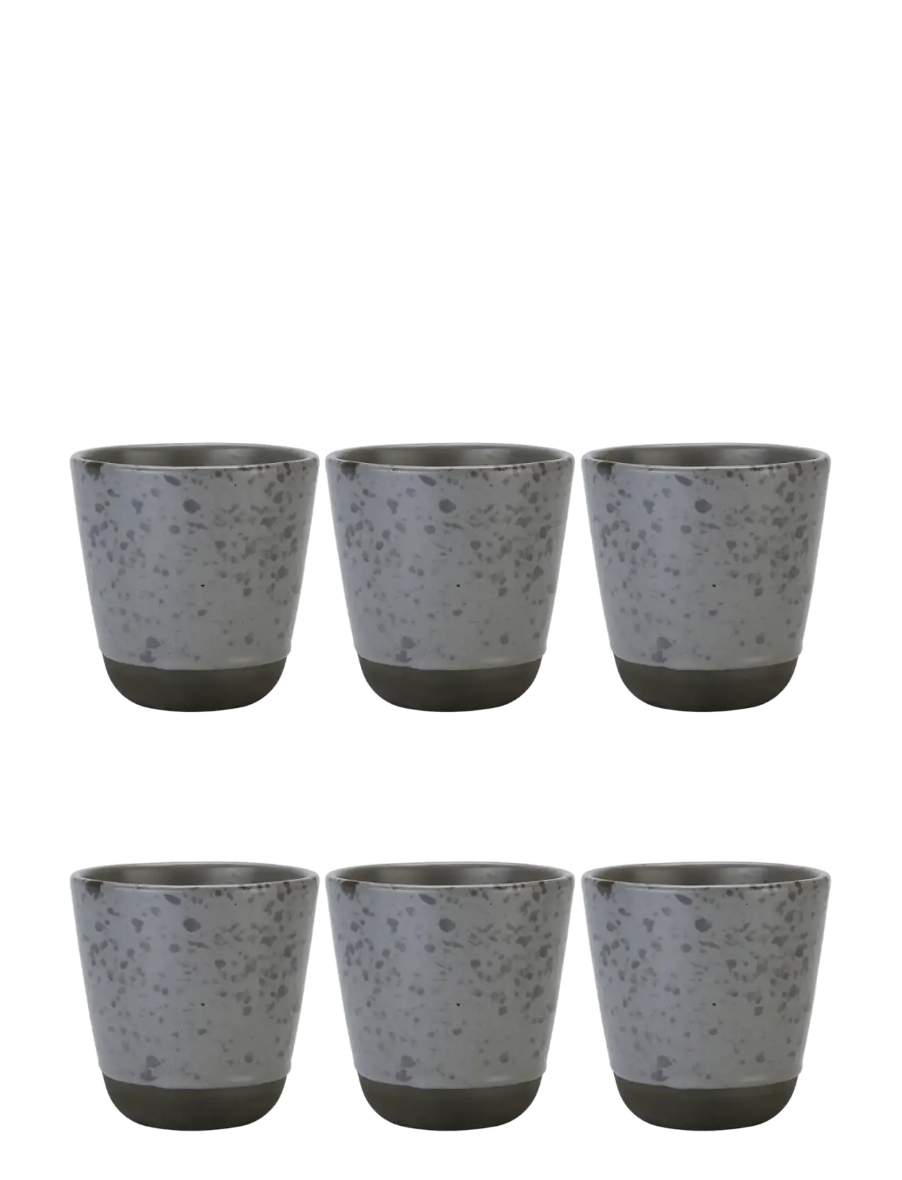 Aida RAW Nordic Grey -  single wall mug  6 stk 30cl - Kaffetassen - NORDIC GREY / grey