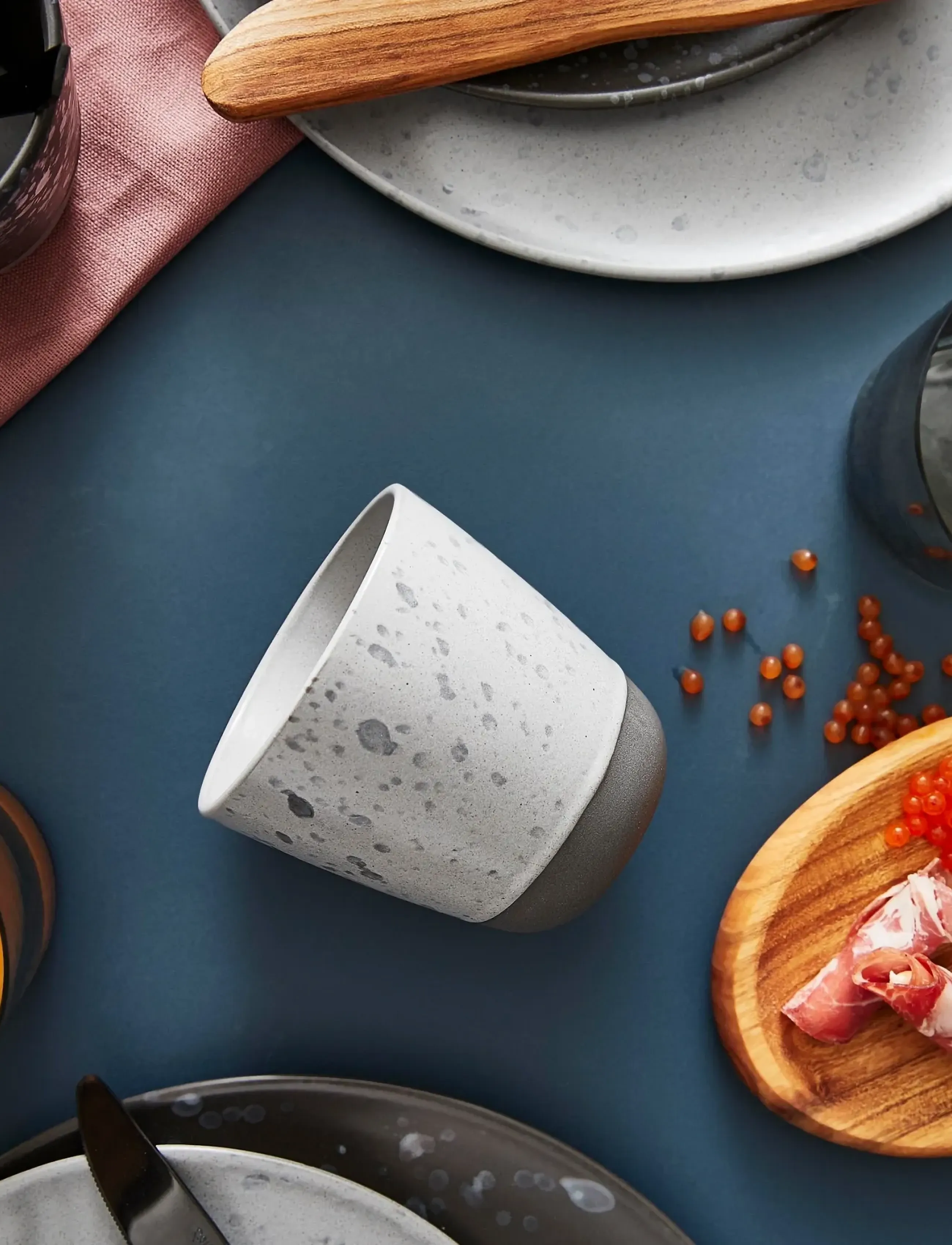 Aida Raw Nordic Grey - Single Wall Mug 6 Stk 30Cl, 30 CL, Grey, Kopper & Krus > Kaffekopper, Unisex