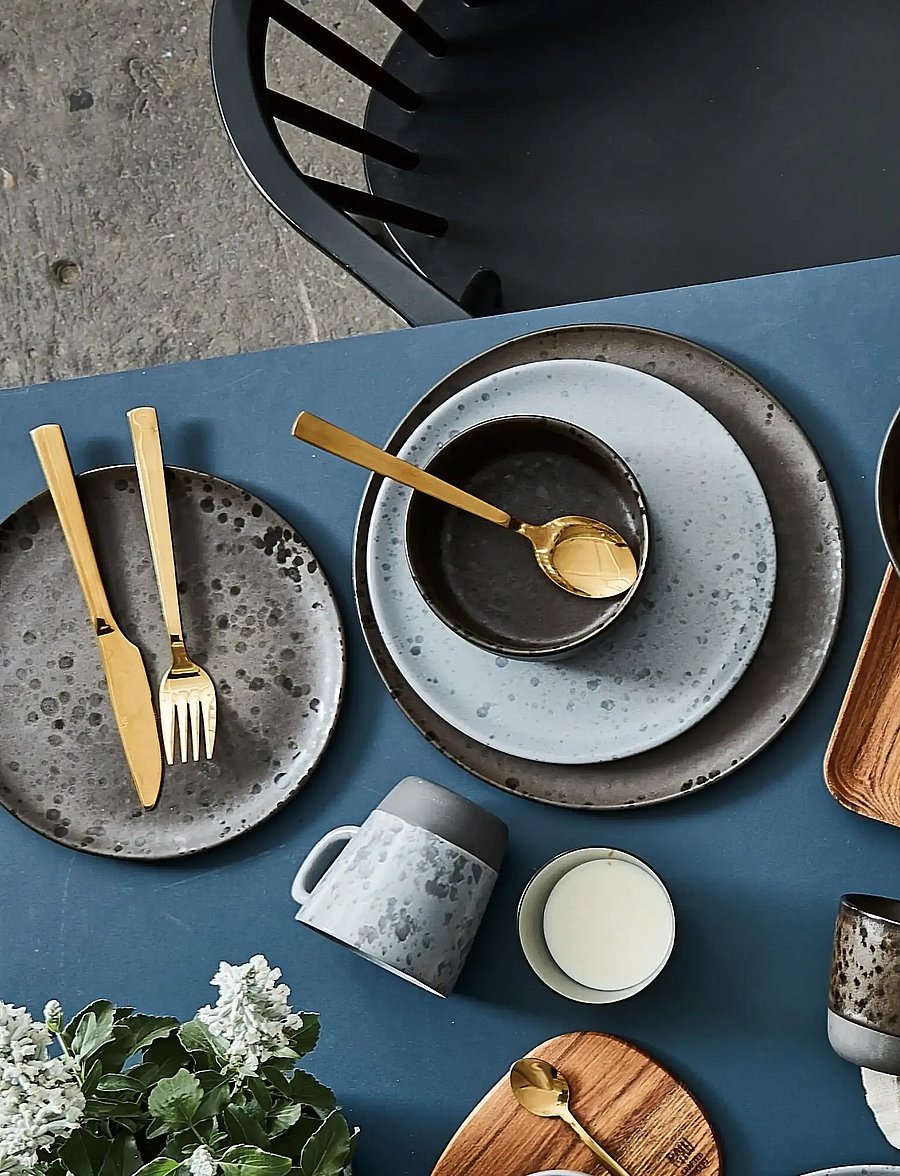 Aida - RAW dessert plate 6 stk 20cm - geschirrsets & geschirrservice - nordic grey - 2