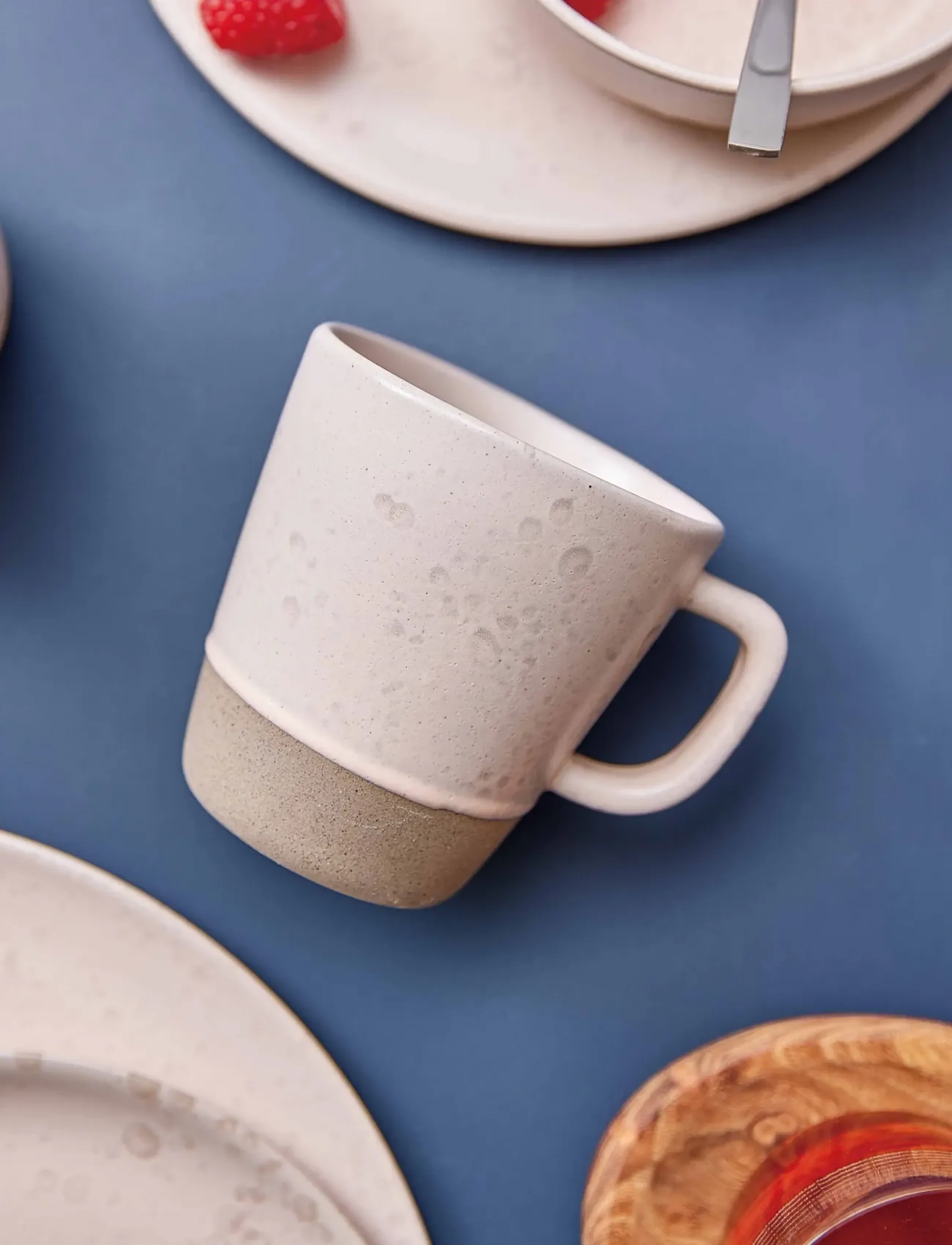 Aida Raw Nordic Nude - Mug W Handle 6 Stk 30 Cl, 30 CL, Beige, Kopper & Krus > Kaffekopper, Unisex