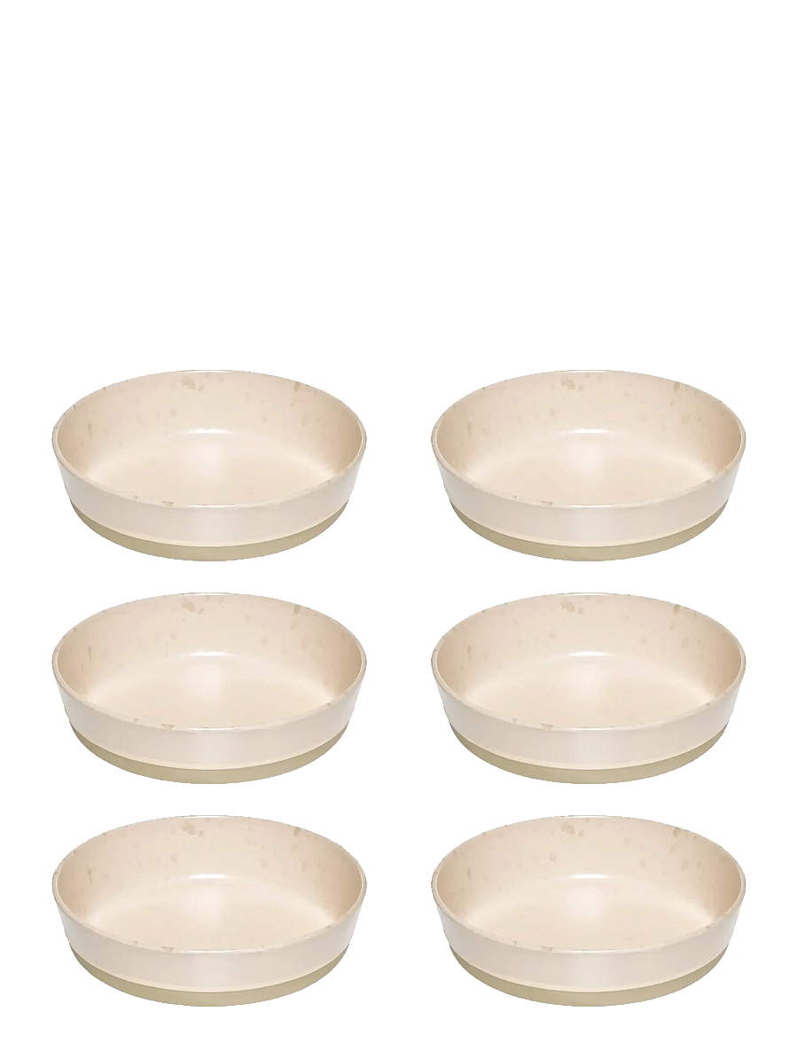 Aida - RAW Soup Plate 6-pack - tiefe teller - nordic nude - 1