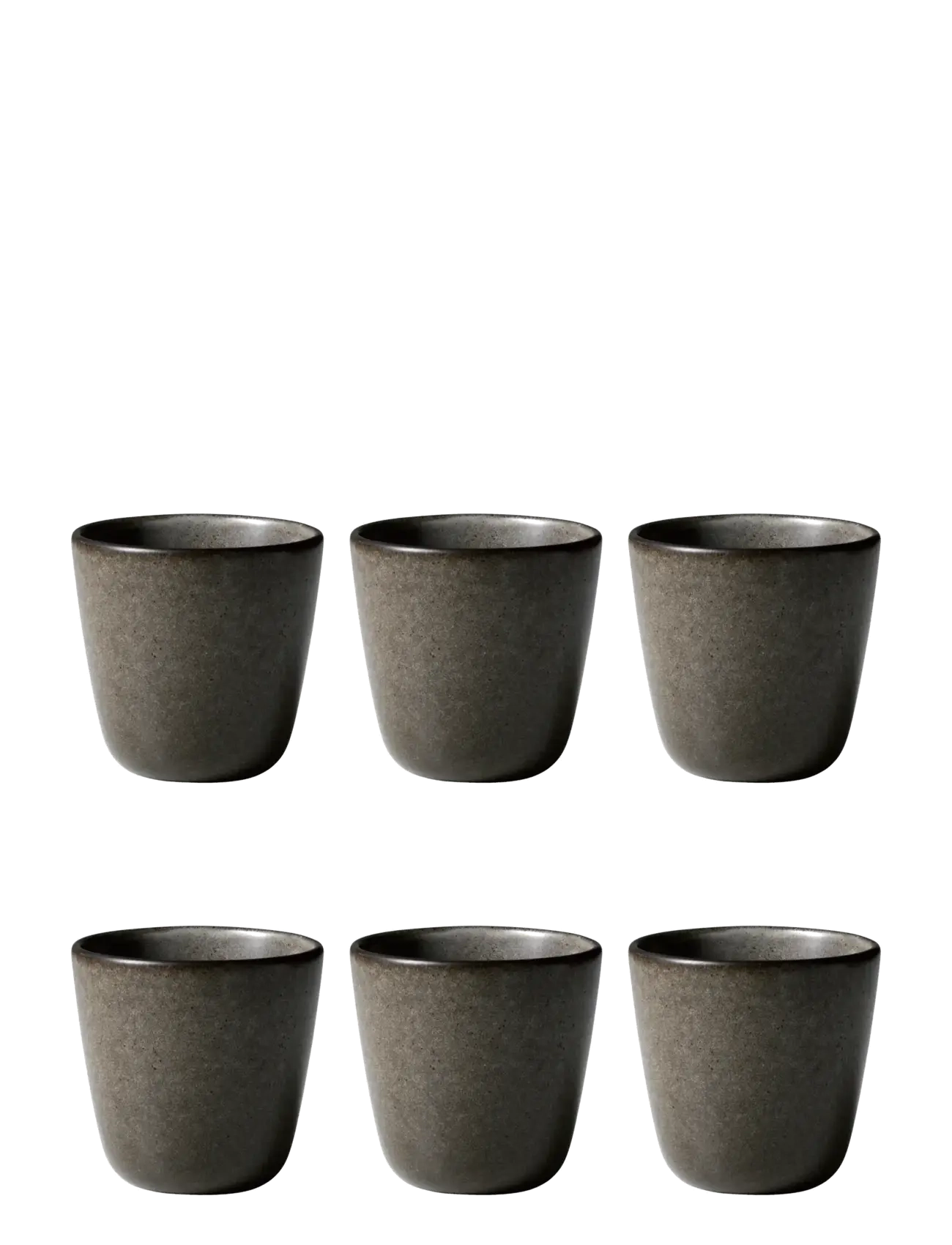 Aida RAW Forest brown -  single wall mug  6 stk 30cl - Kaffetassen - FOREST BROWN / brown