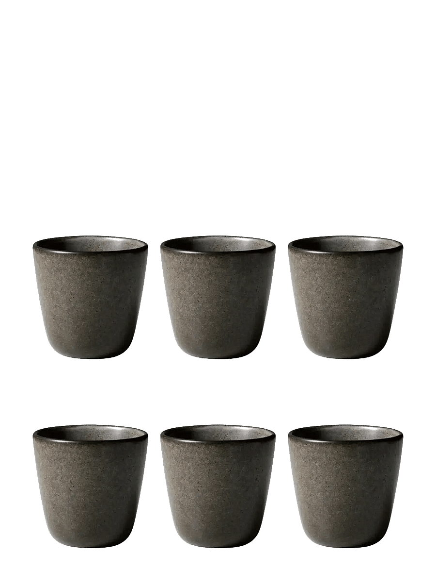 Aida - RAW Single Wall Mug 6-pack - kohvitassid - forest brown - 1