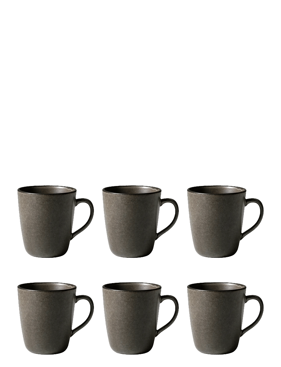 Aida - RAW Mug with Handle 6-pack - teetassen - forest brown - 1