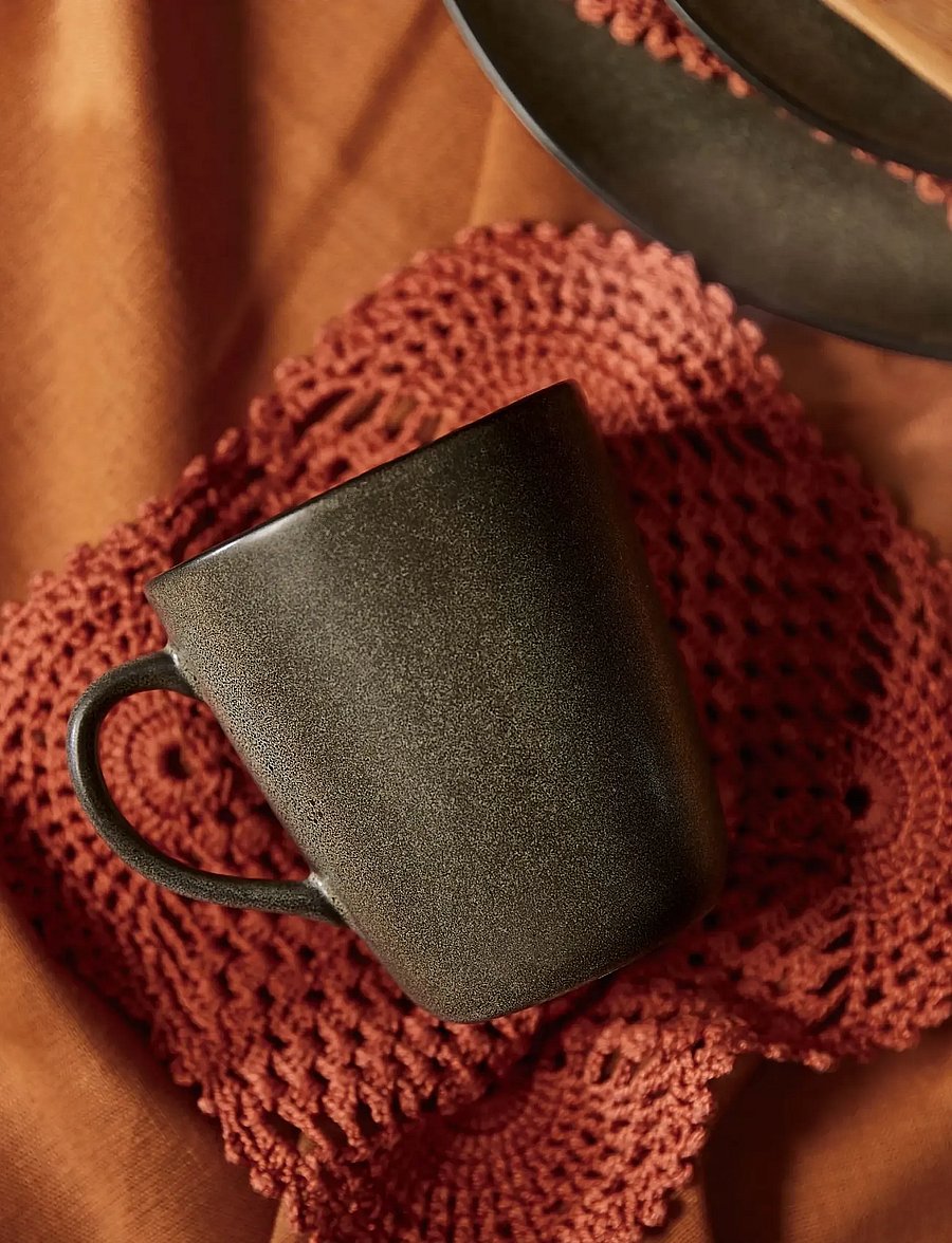 Aida - RAW Mug with Handle 6-pack - teetassen - forest brown - 2