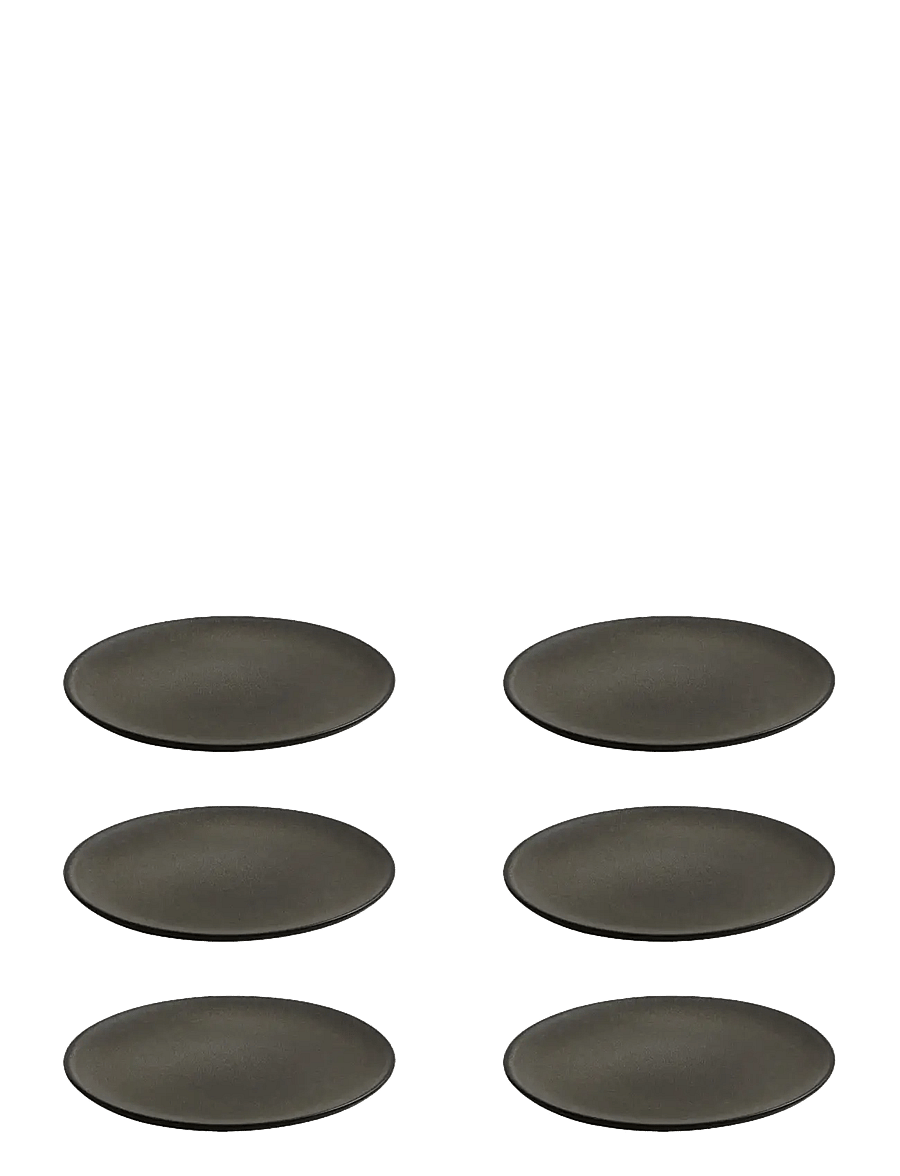 Aida - RAW Dessert Plate 6-pack - frühstücksteller - forest brown - 1