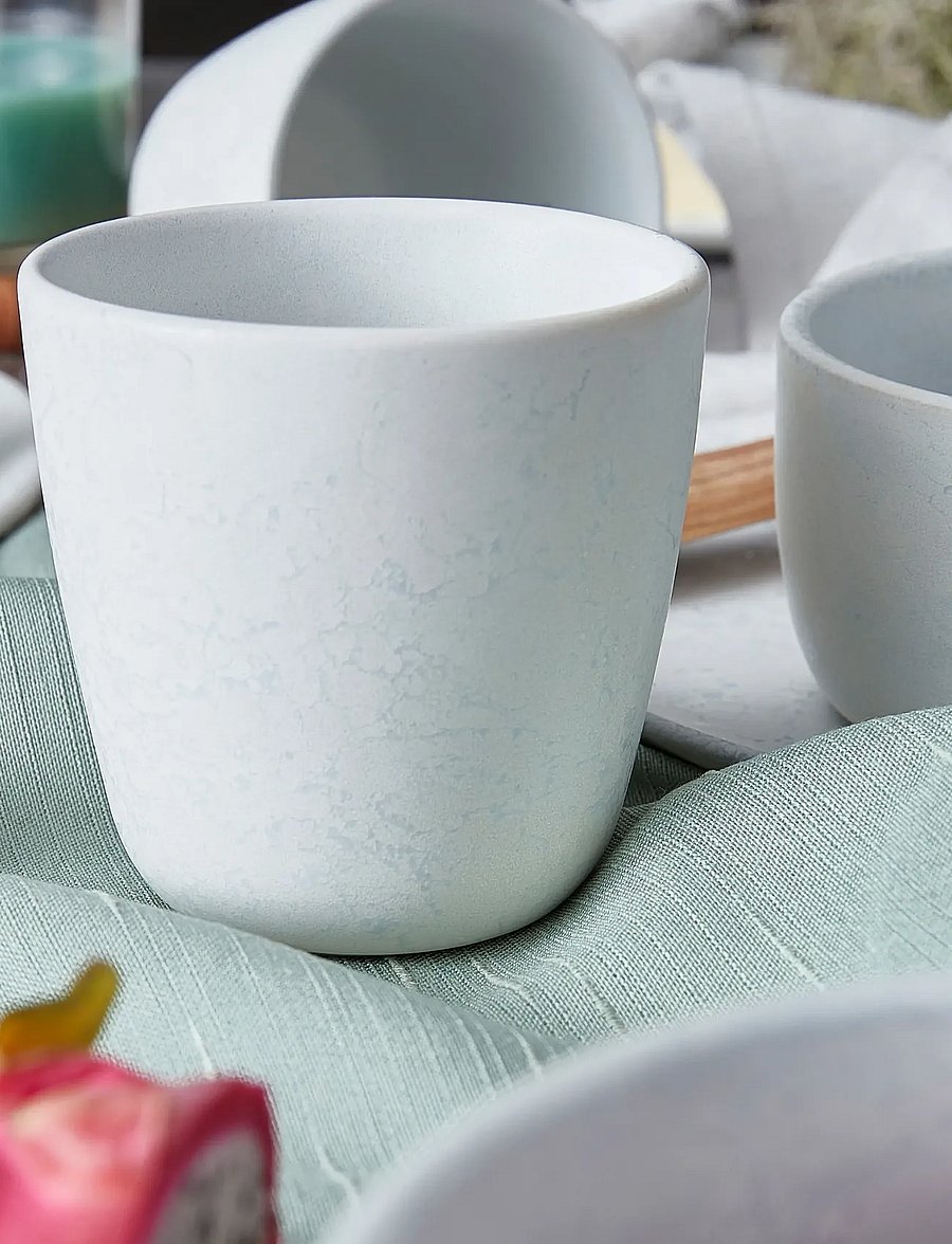 Aida - Raw Arctic white - single wall mug 30 cl 6 pcs 6 stk 30 cl - kohvitassid - arctic white - 0
