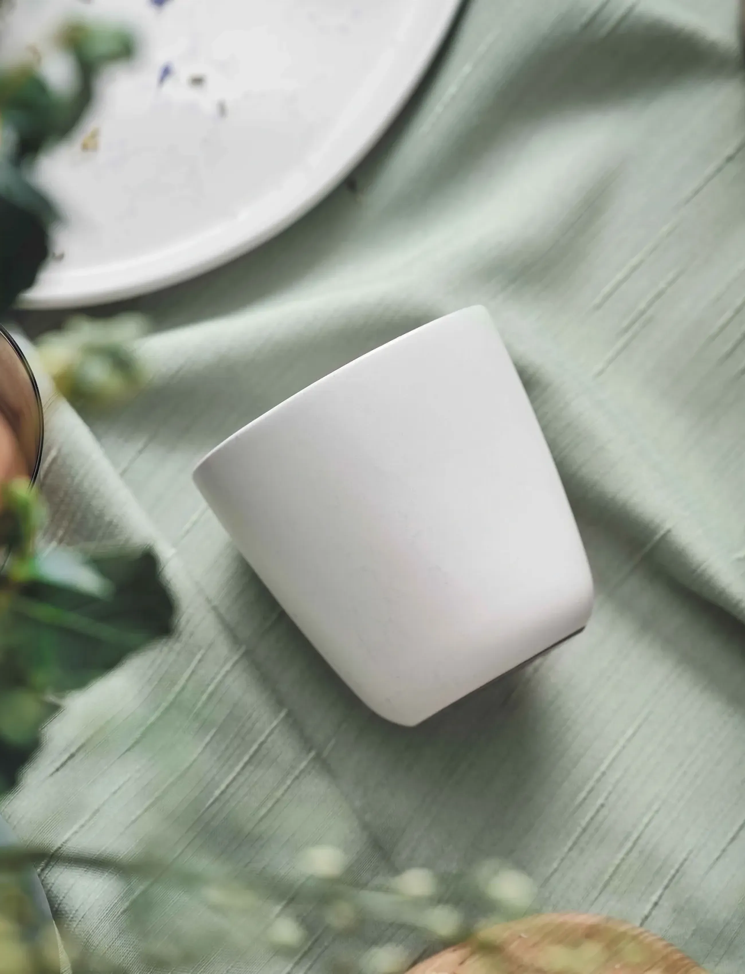 Aida - Raw Arctic white - single wall mug  30 cl  6 pcs 6 stk 30 cl - kaffekopper - arctic white - 2