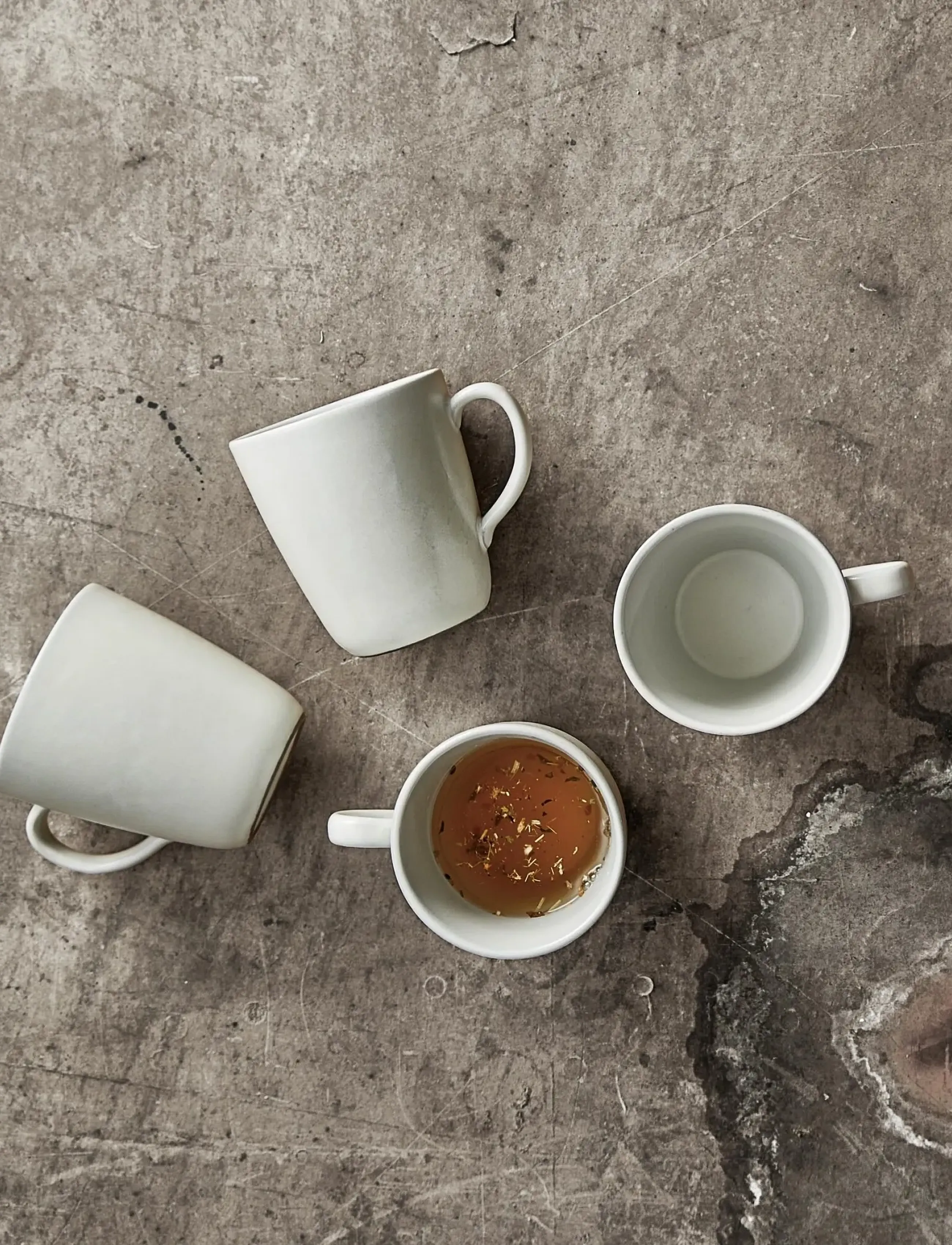 Aida Raw Arctic White - Mug W Handle 6 Stk 35 Cl, 35 CL, White, Kopper & Krus > Kaffekopper, Unisex