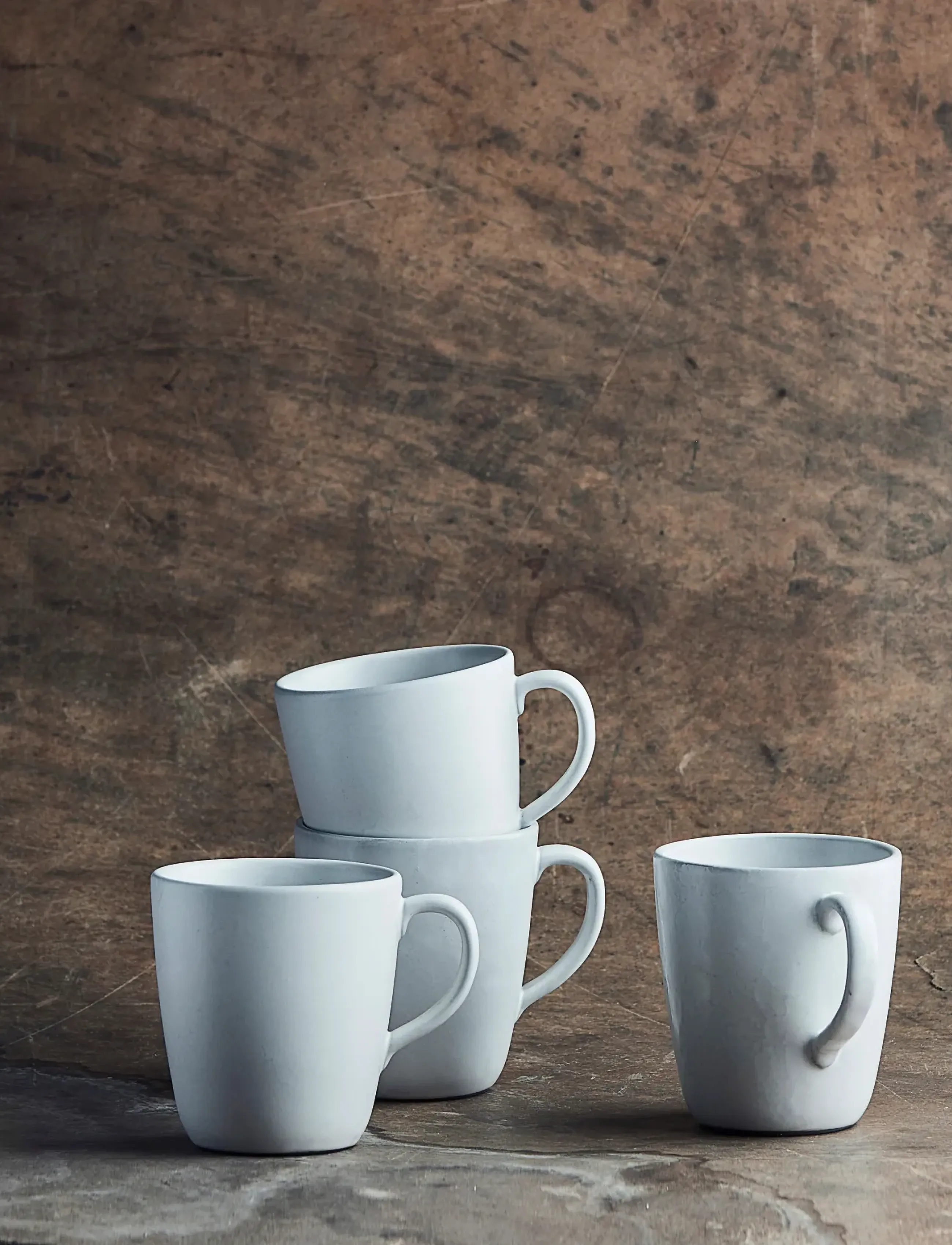 Aida - Raw Arctic white -  mug w handle  6 stk 35 cl - arctic white - 2