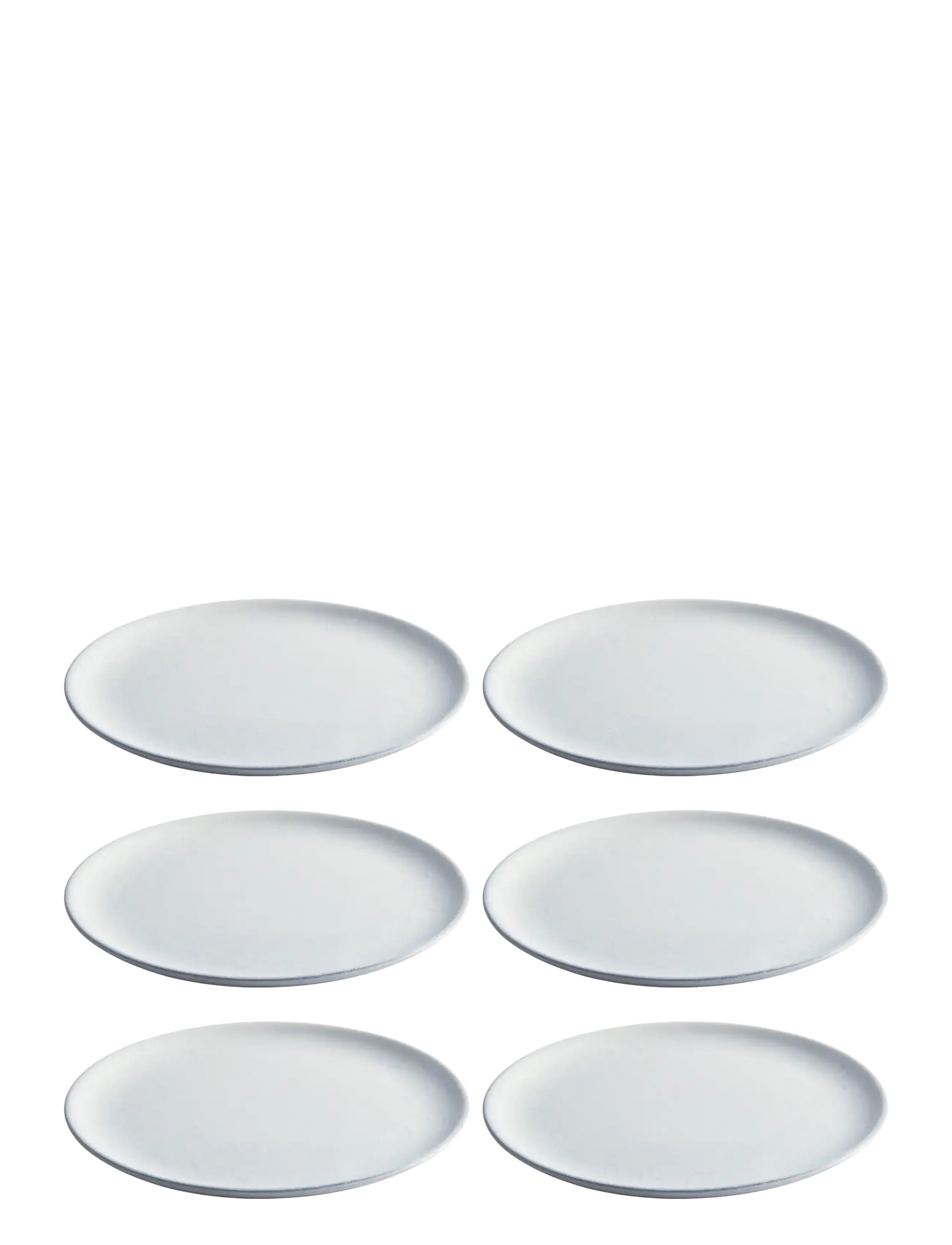Aida RAW Arctic white - lunch plate 23 cm 6 stk 23 cm - Middagstallerkner - ARCTIC WHITE / white