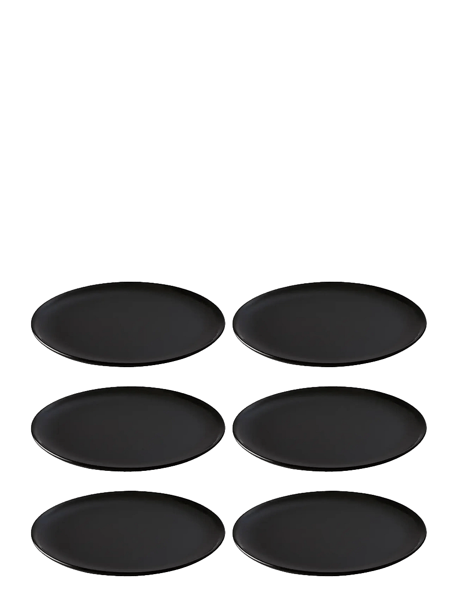 Aida - RAW Lunch Plate 6-pack - frühstücksteller - titanium black - 1