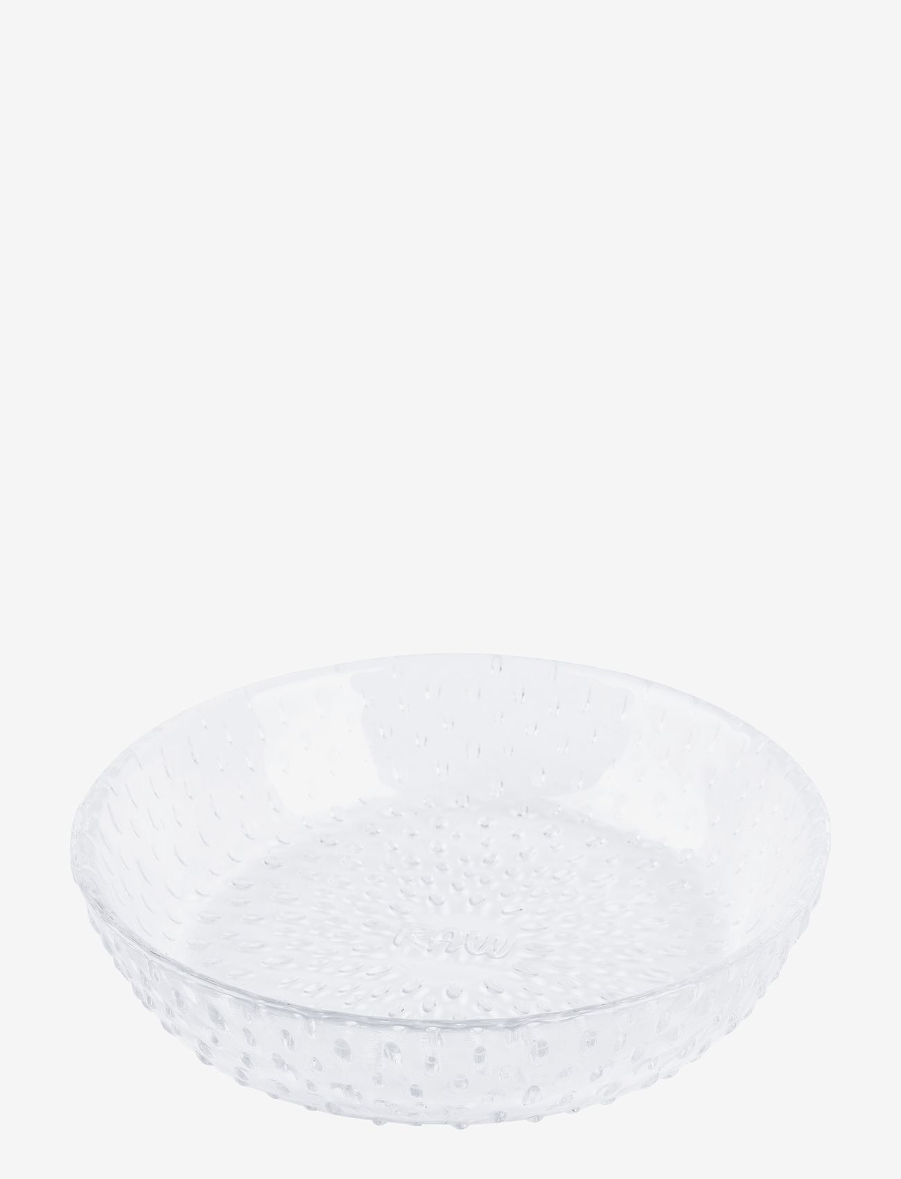 Aida - RAW Glass Beads - isasiet clear  1 stk 16x3,5 cm - lėkštutės - clear - 1