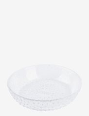 RAW Glass Beads clear - ice-cream plate - CLEAR