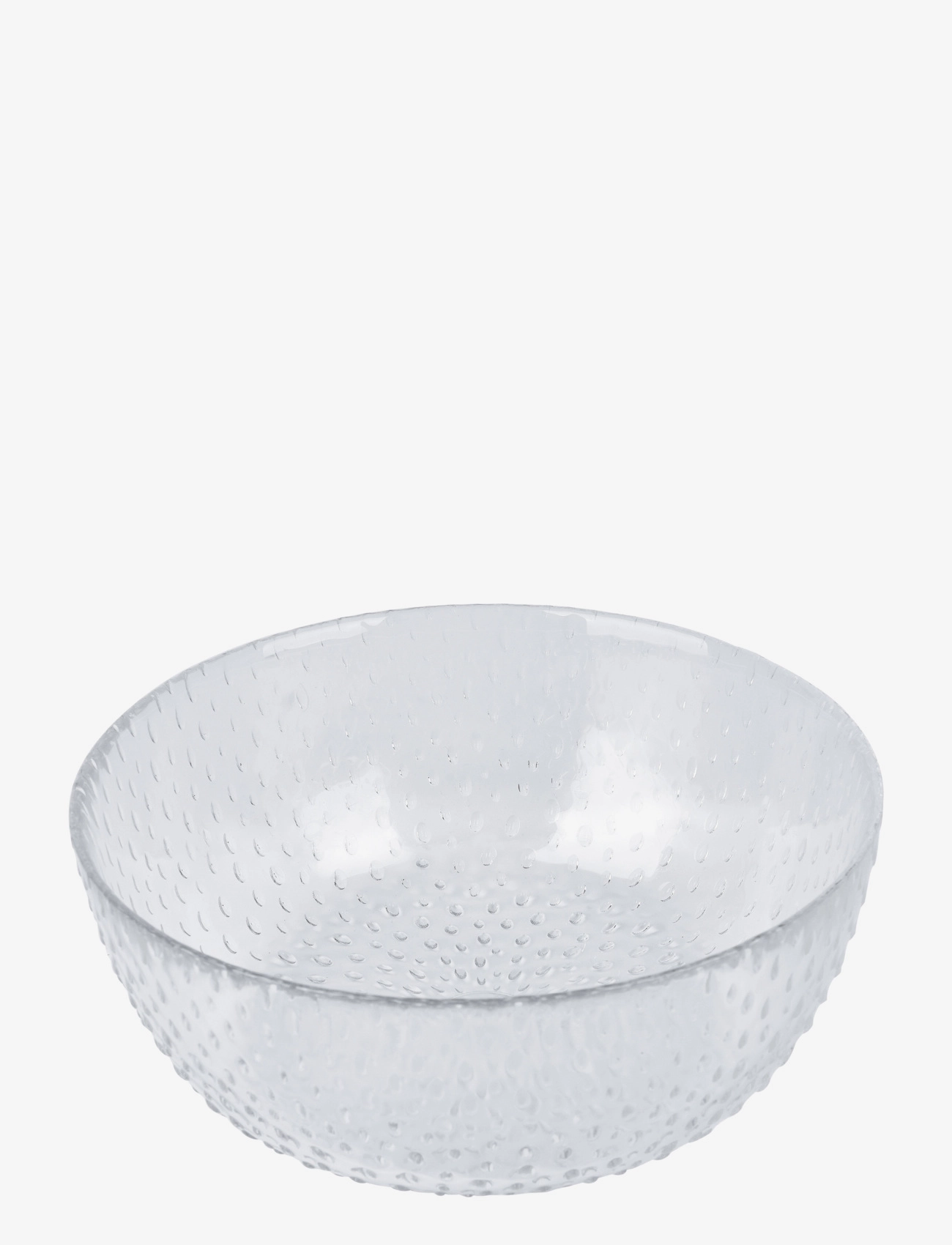 AIDA Raw Glass Beads - Skål Clear 1 Stk 14X6 Cm CLEAR - One Size - Unisex