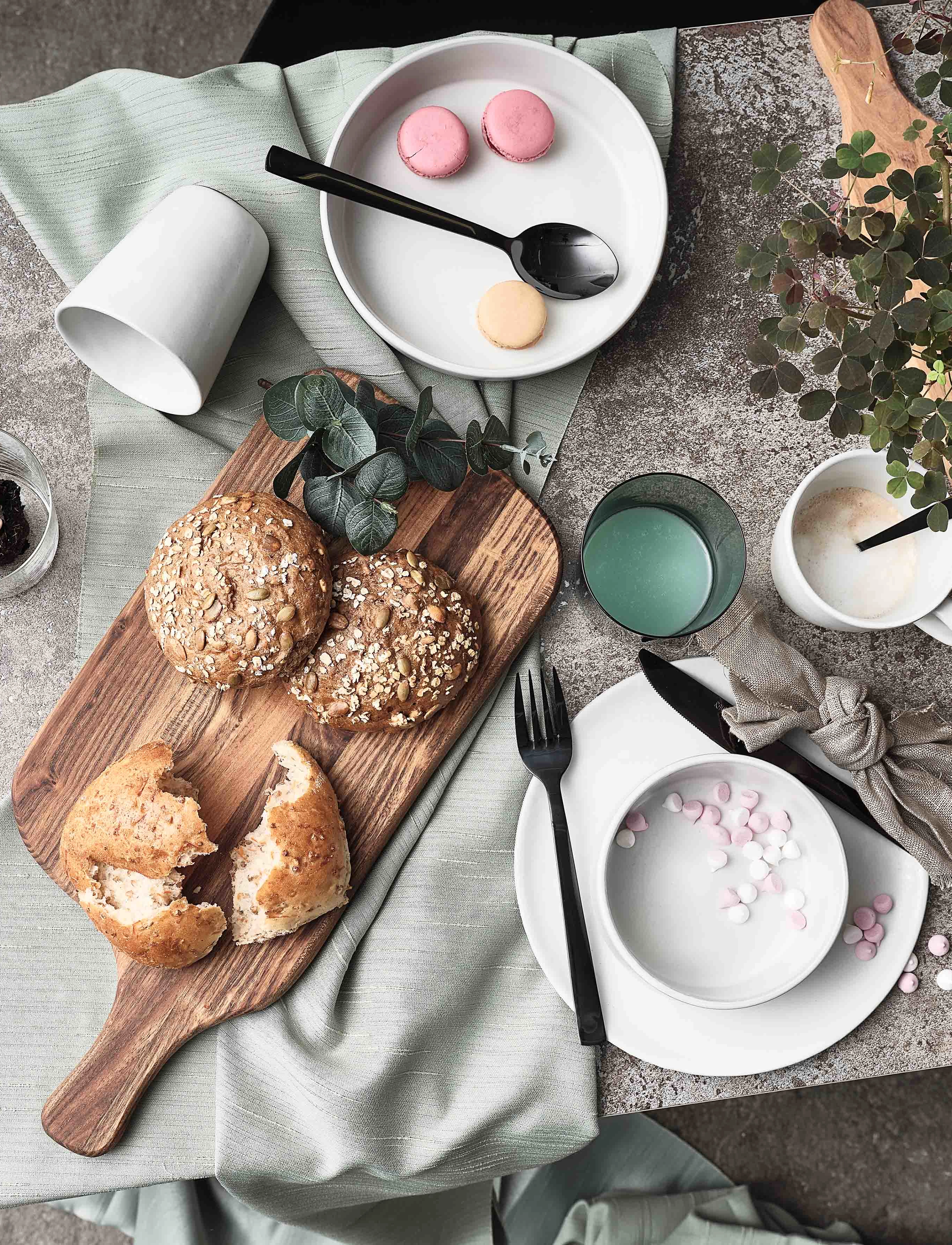 Aida Raw Teak Skærebræt 43X19X1,5 Cm 1 Stk, One Size, Cutting Boards, Beige - Wooden Homeware