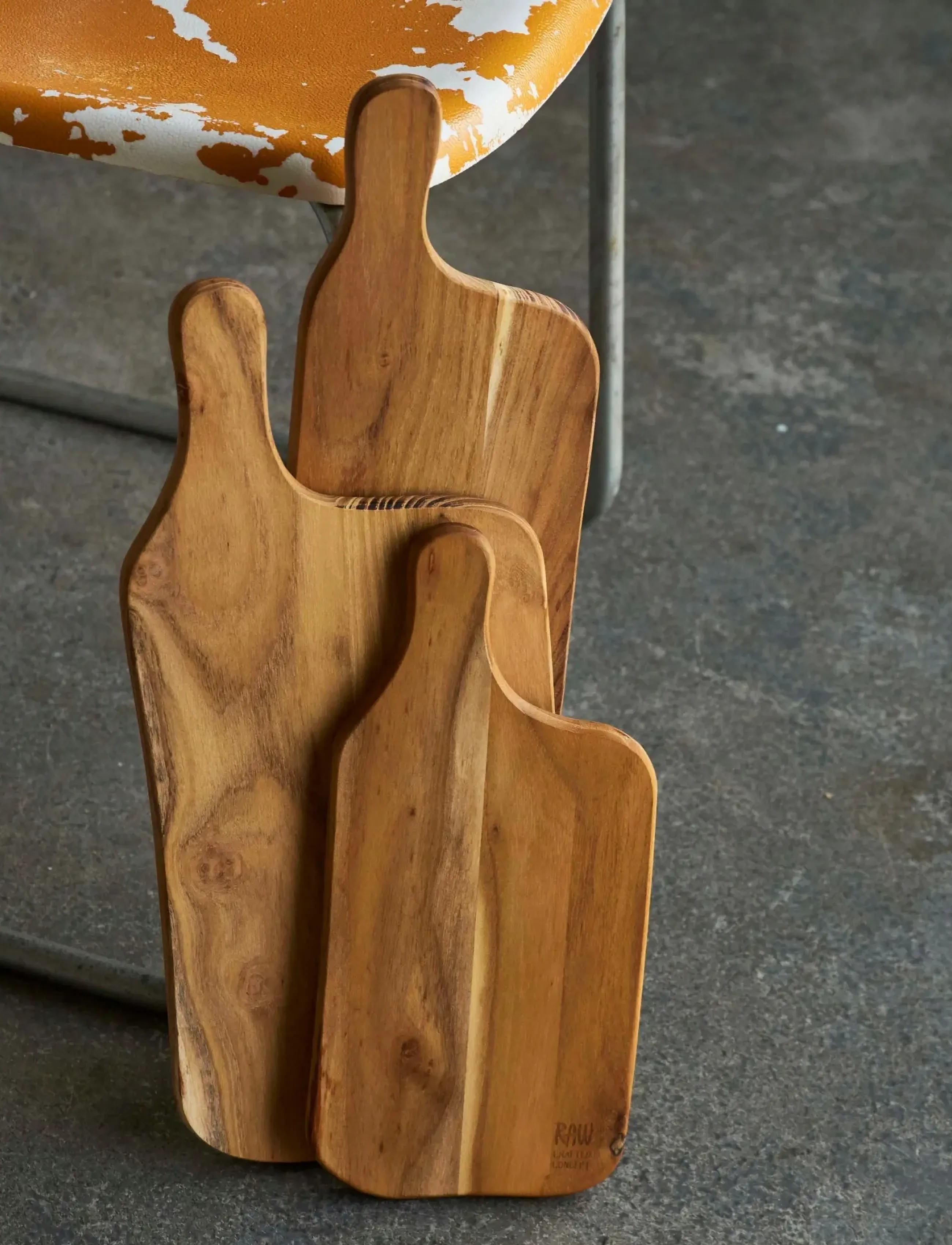 Aida Raw Teak Skærebræt 32X15X1,5 Cm 1 Stk, One Size, Cutting Boards - Wooden Boards, Homeware