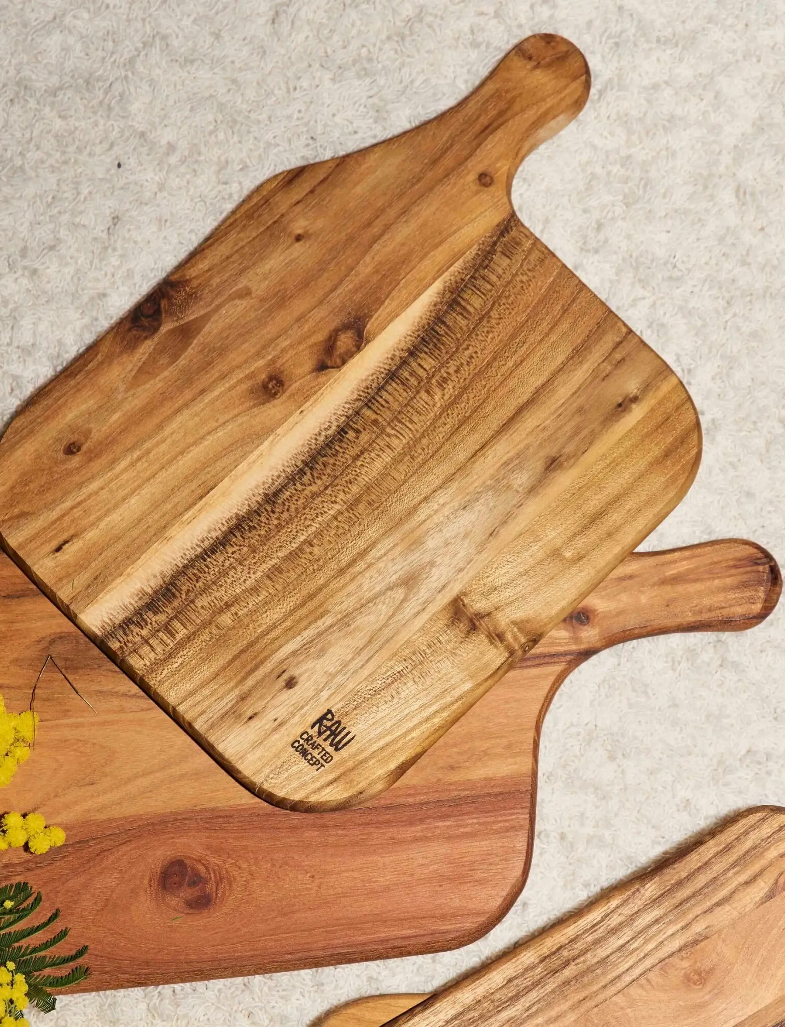 Aida - RAW Cutting Board - skærebrætter - natural - 0