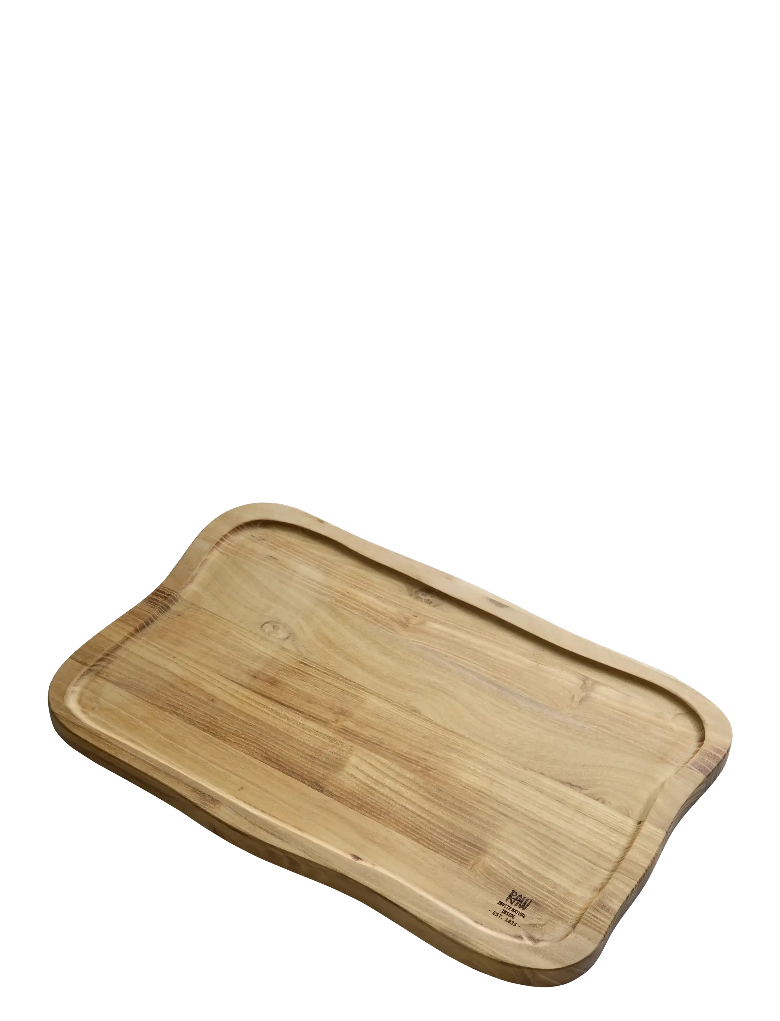 Aida - RAW Teak Cutting Board with Juice Groove – 40 × 26 × 2 cm - pjaustymo lentelės - teak wood - 2