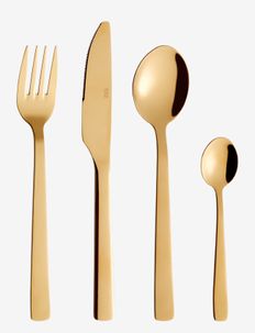 RAW cutlery gold color coating - 16 pcs, Aida