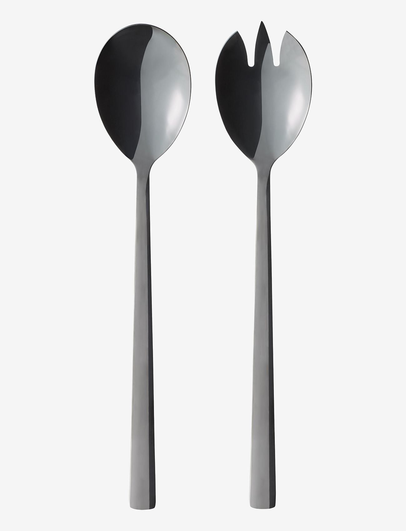 Aida - RAW cutlery black coating -  2 pcs saladset - lowest prices - black - 0