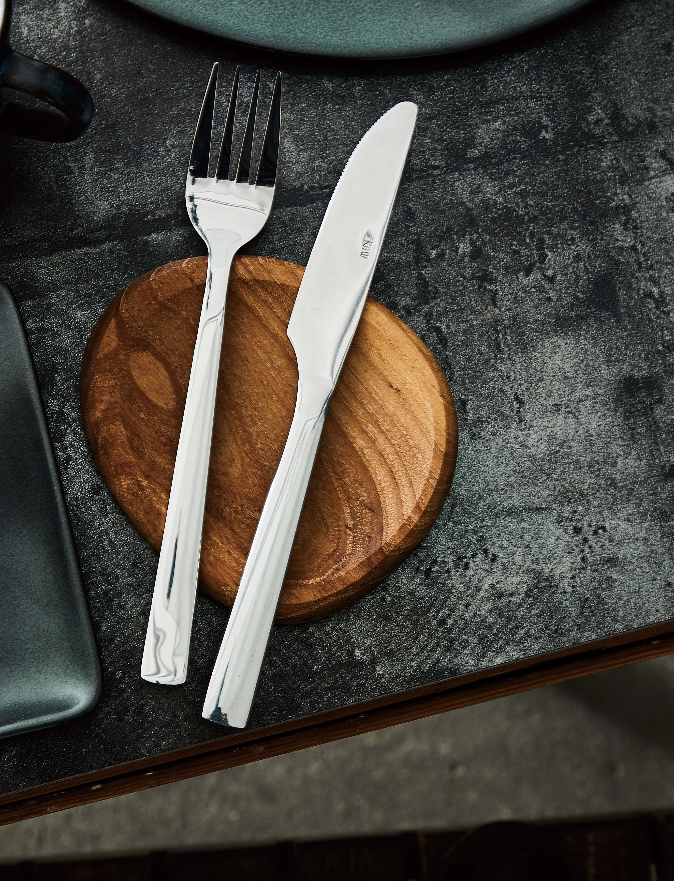 Aida - RAW Teak Wood - partyplate - nature - 1