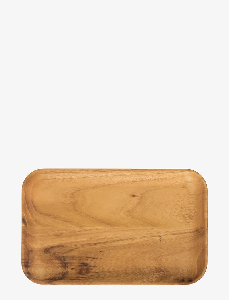 Aida - RAW Teak - rektangulær frokosttallerken 1 stk 23,7x14.9x1,8 cm - die niedrigsten preise - nature - 0