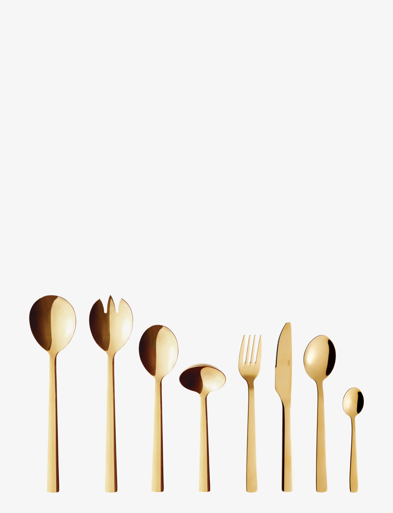 Aida - RAW cutlery gold color coating  20 pcs - gold - 0