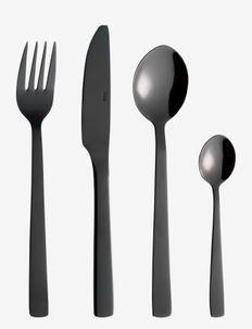 raw cutlery black coating 48 pcs, Aida