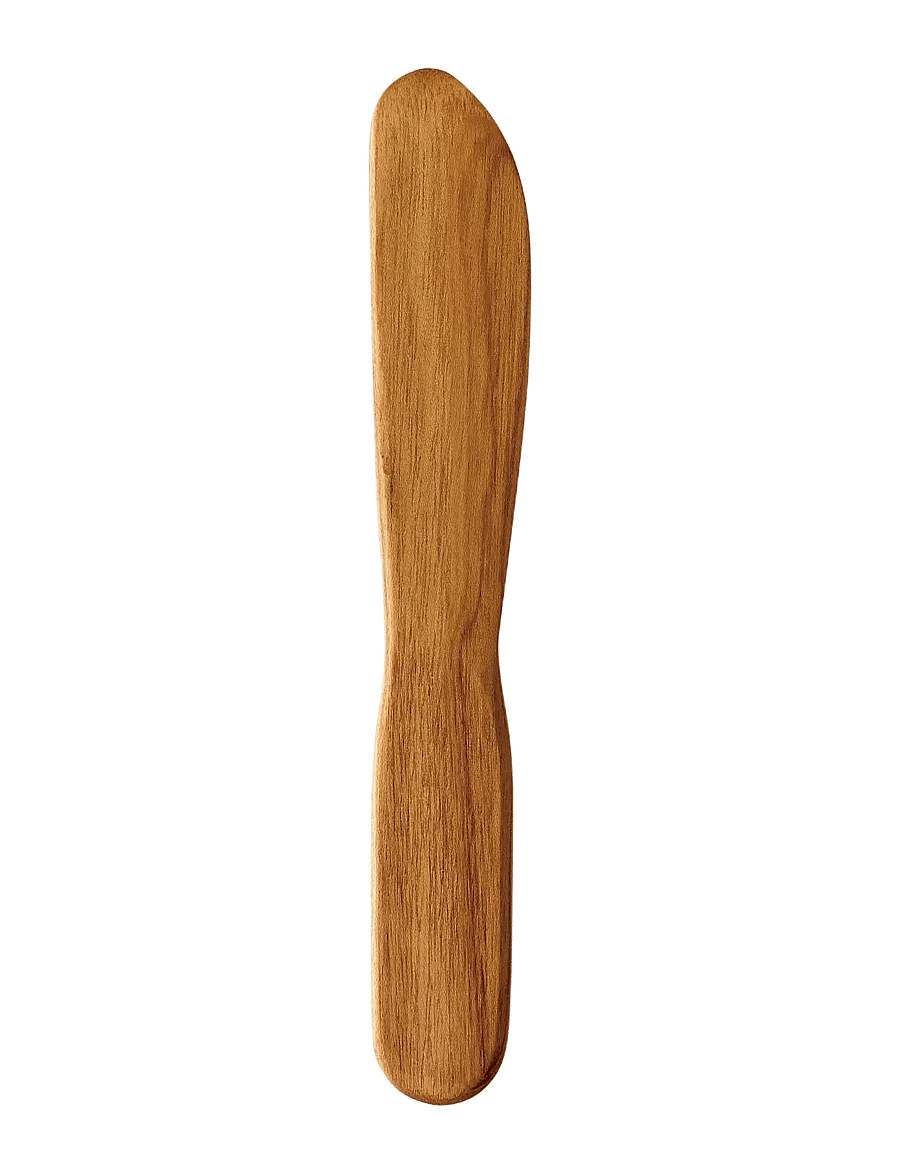 Aida - RAW Teak - smørekniv 1 stk - buttermesser - teakwood color - 1