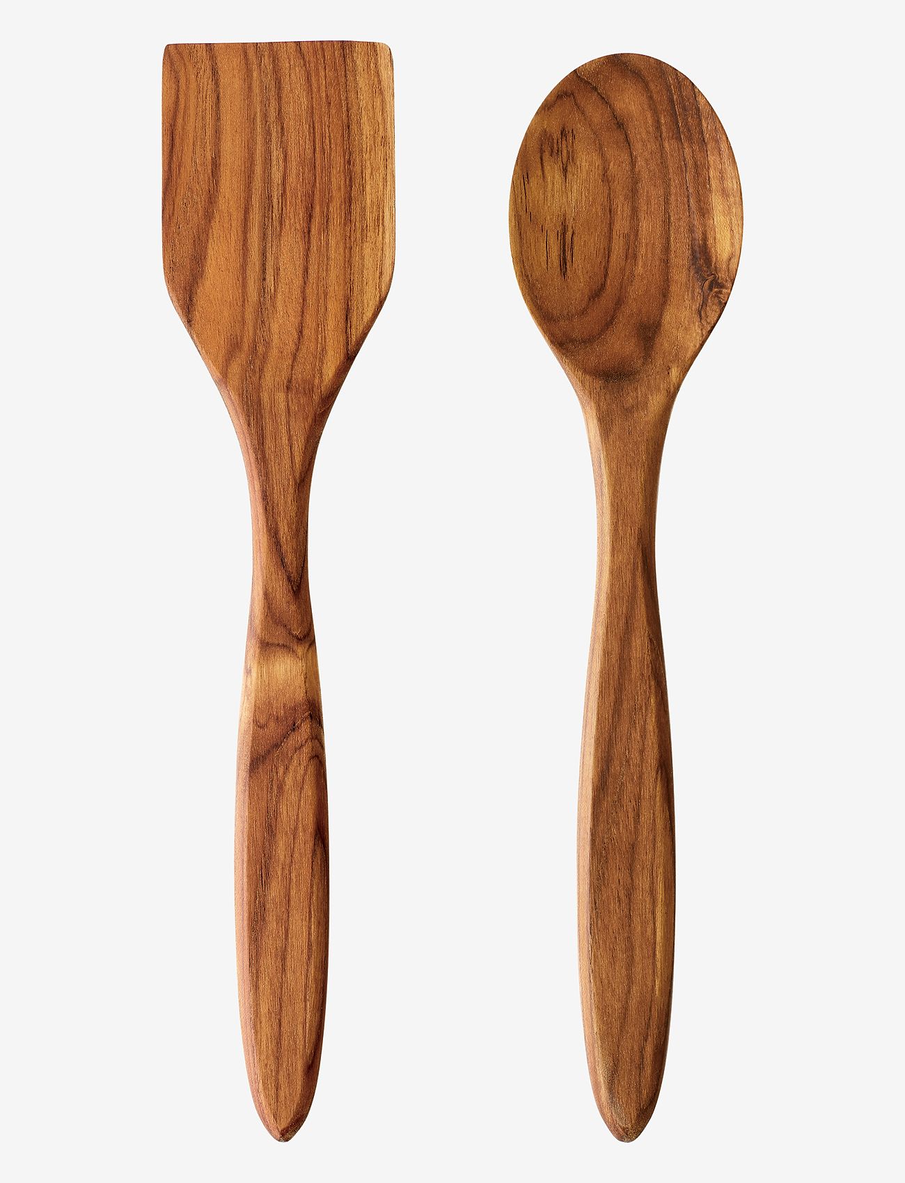 Aida - RAW Teak - palet/grydeske  2 dele sæt - teakwood - 0