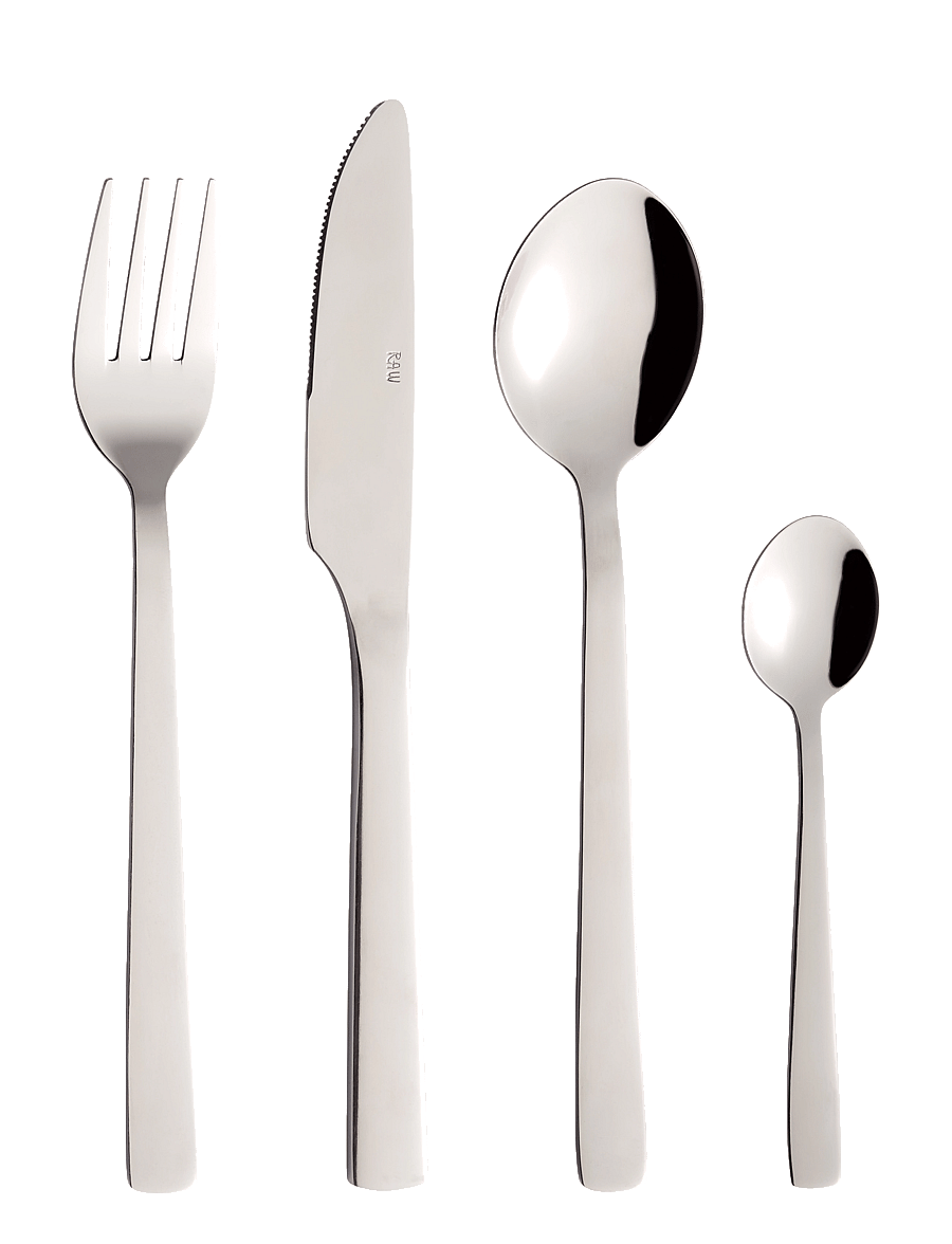 Aida - RAW cutlery mirror polish 48 pcs set - tafellöffel - mirror polish - 1