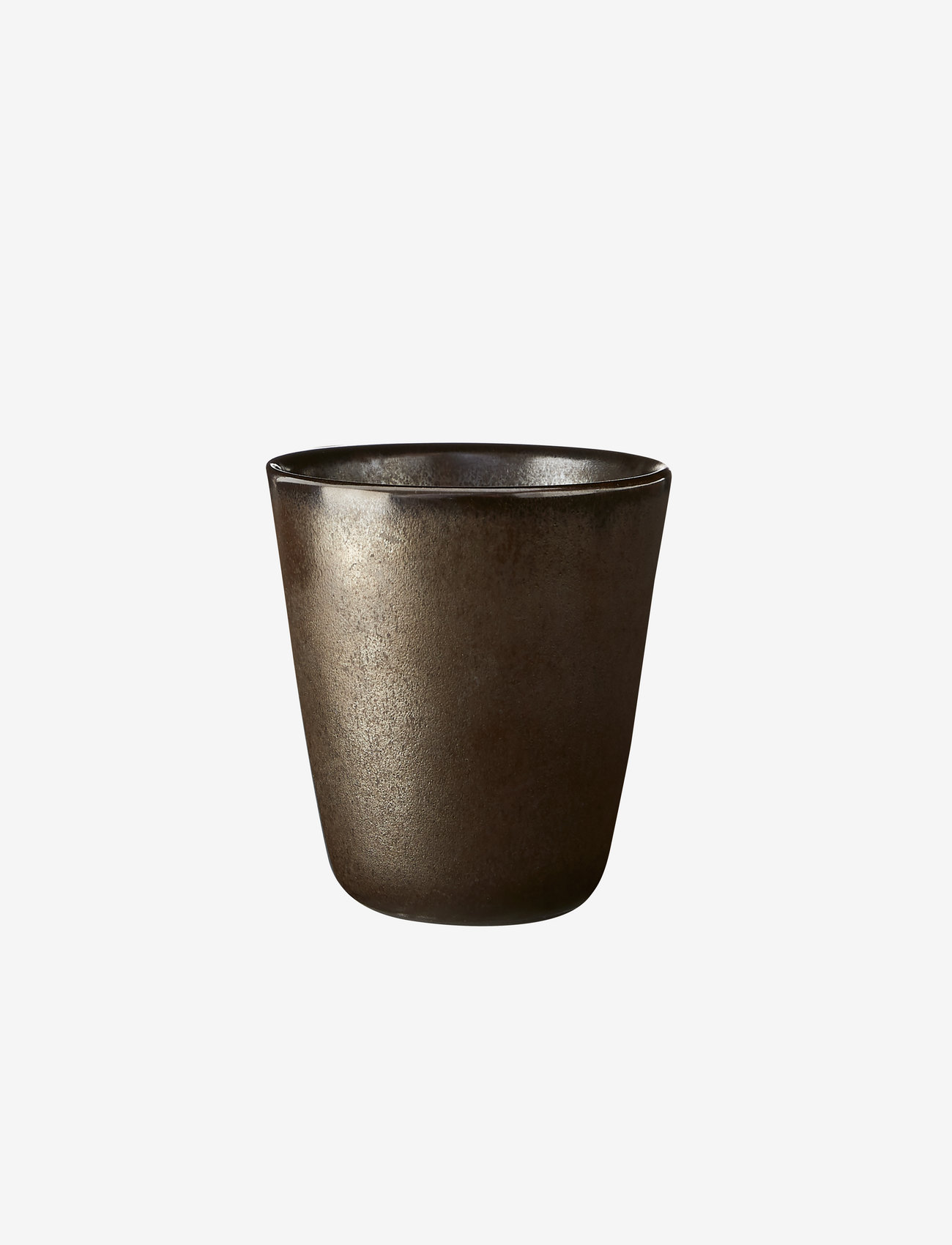 Aida - RAW Metallic Brown -  double wall mug - laveste priser - brown - 0