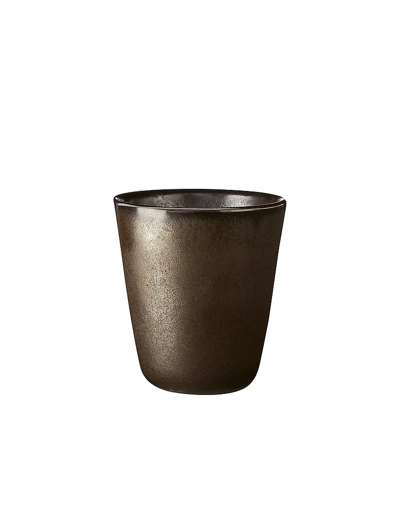 Aida - RAW Metallic Brown - termokrus 1 stk 25 cl - kaffetassen - brown - 1
