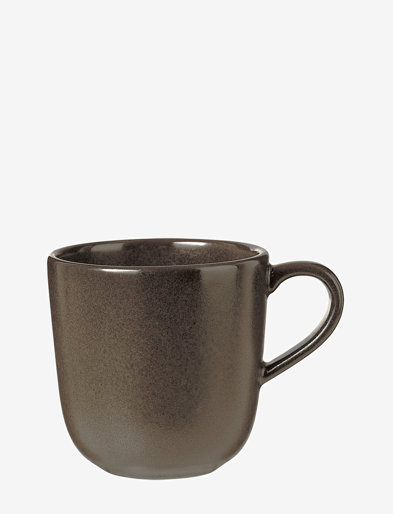 Aida - RAW Metallic Brown - kaffekop 1 stk  20 cl - kaffekopper - brown - 0